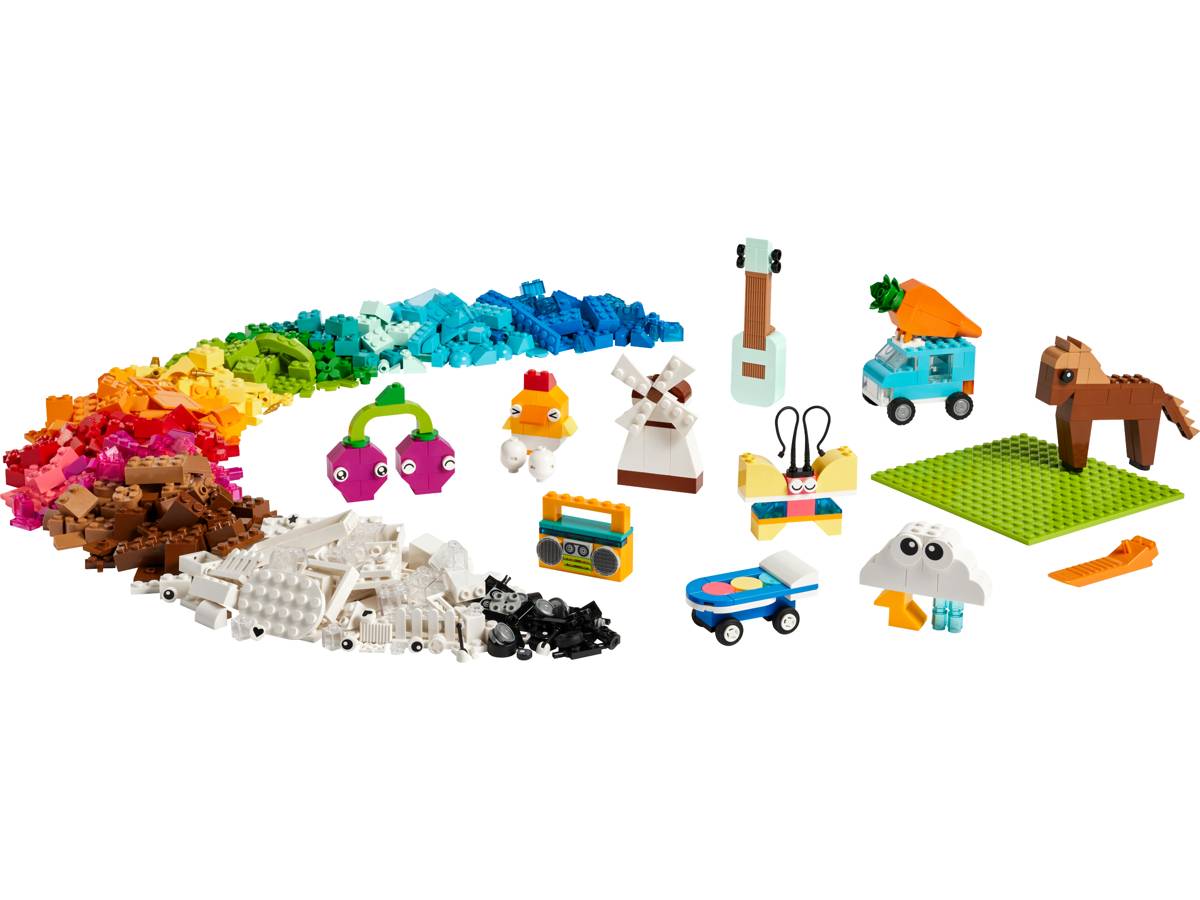 LEGO Classic Vibrant Creative Brick Box • Set 11038 • SetDB