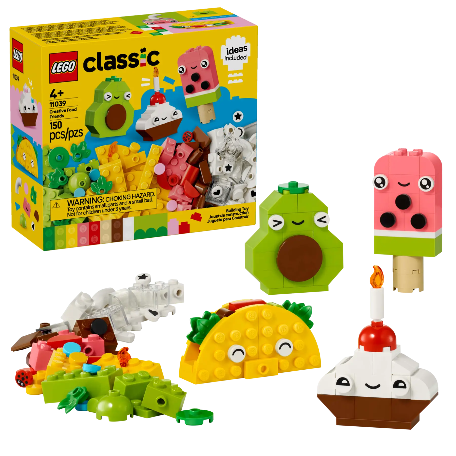 Lego Classic 10005 LEGO Classic Creative Food Friends • Set 11039