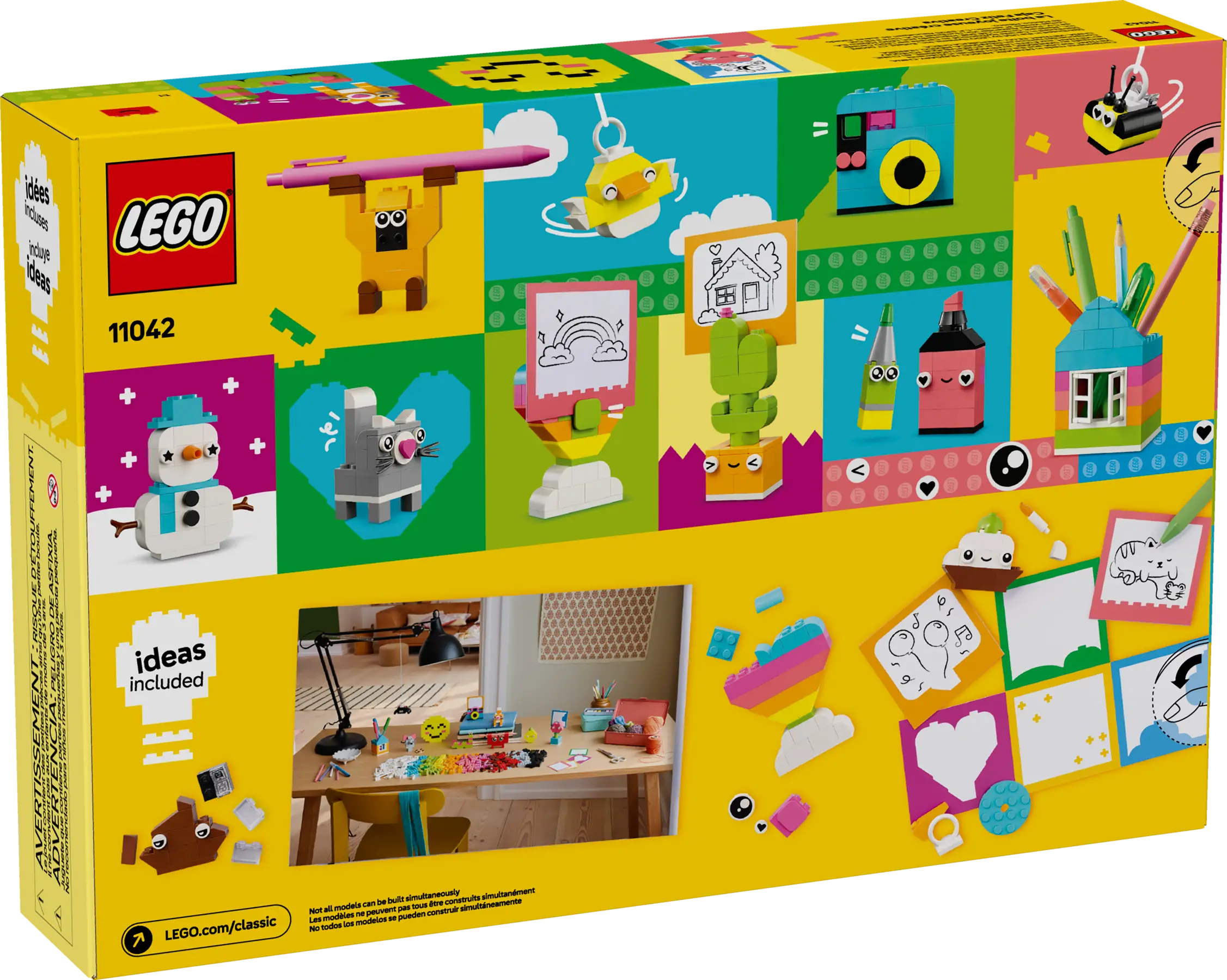 LEGO Classic Creative Happy Box • Set 11042 • SetDB