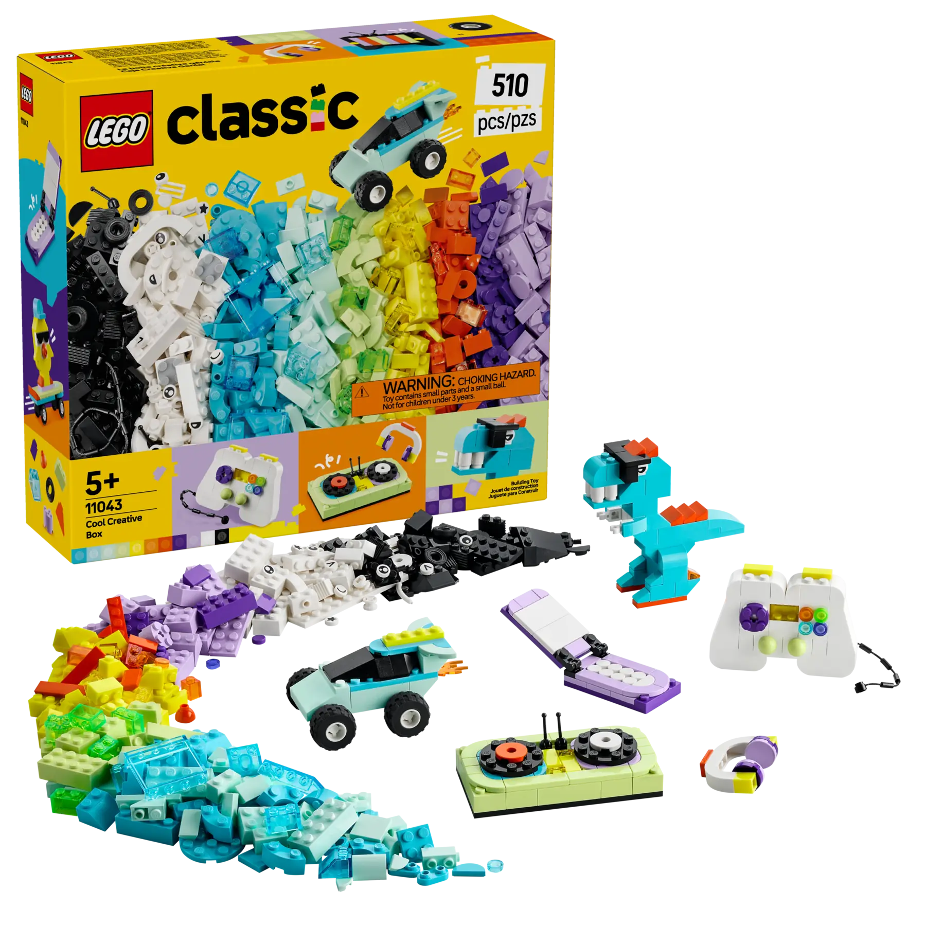LEGO Classic Cool Creative Box • Set 11043 • SetDB