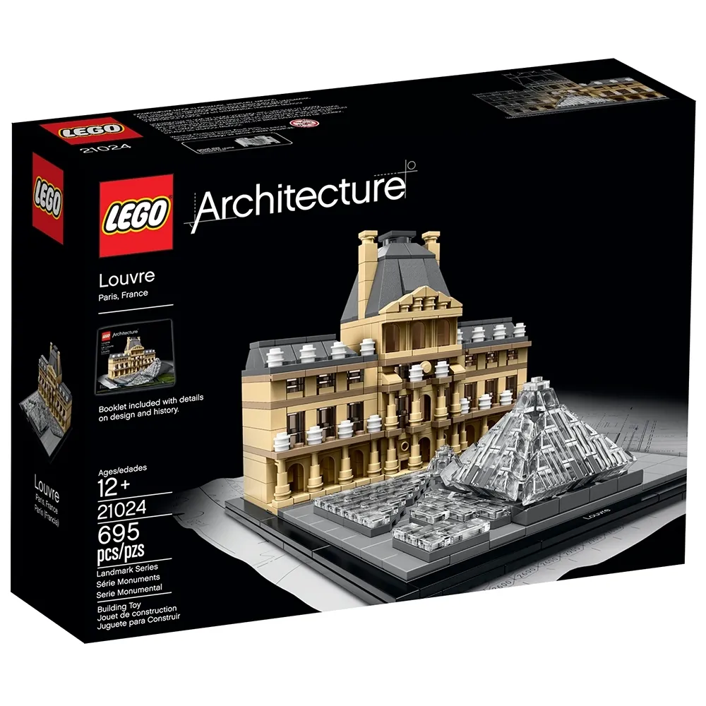 LEGO Architecture Louvre • Set 21024 • SetDB