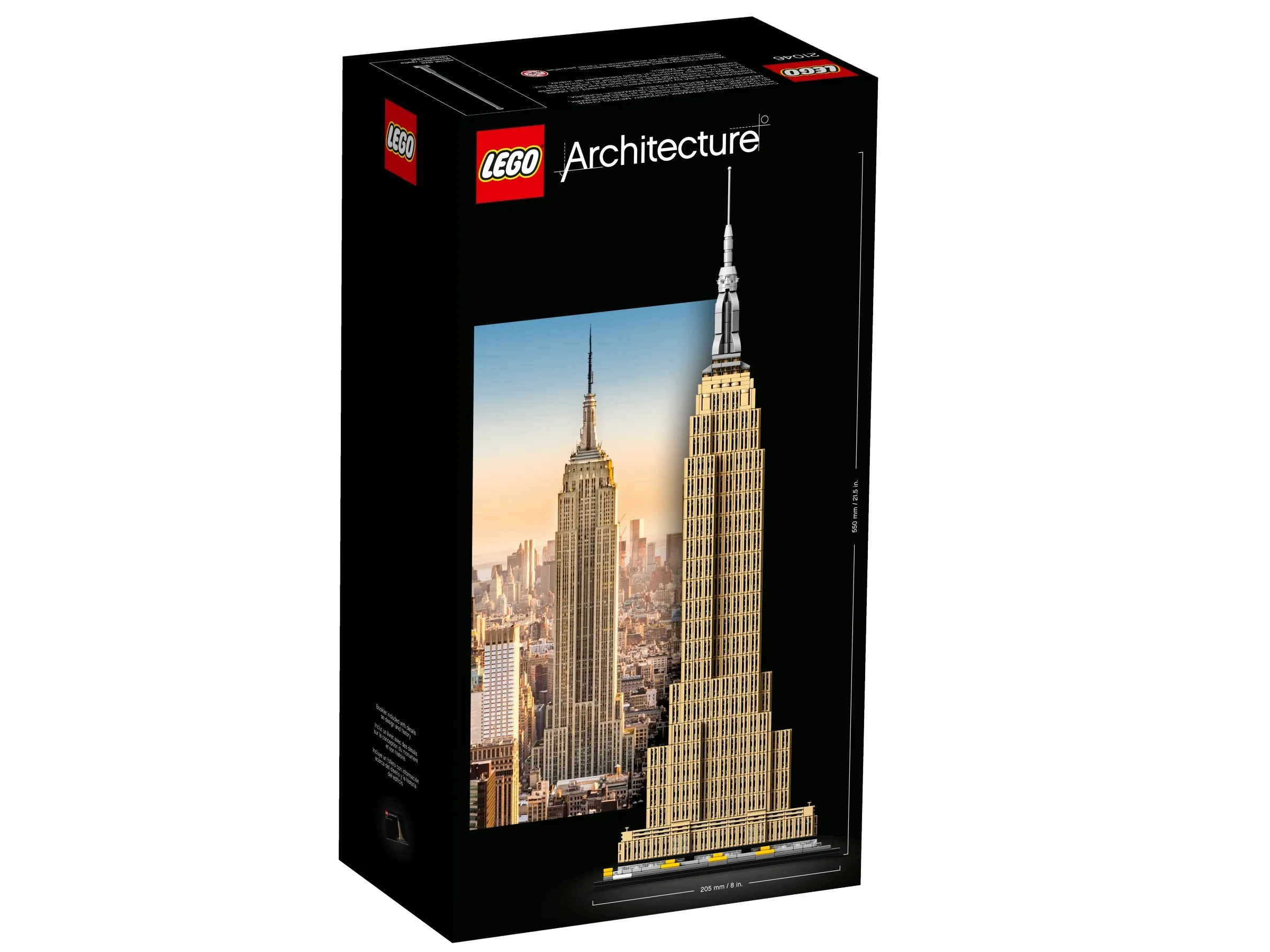 LEGO Architecture Empire State Building • Set 21046 • SetDB