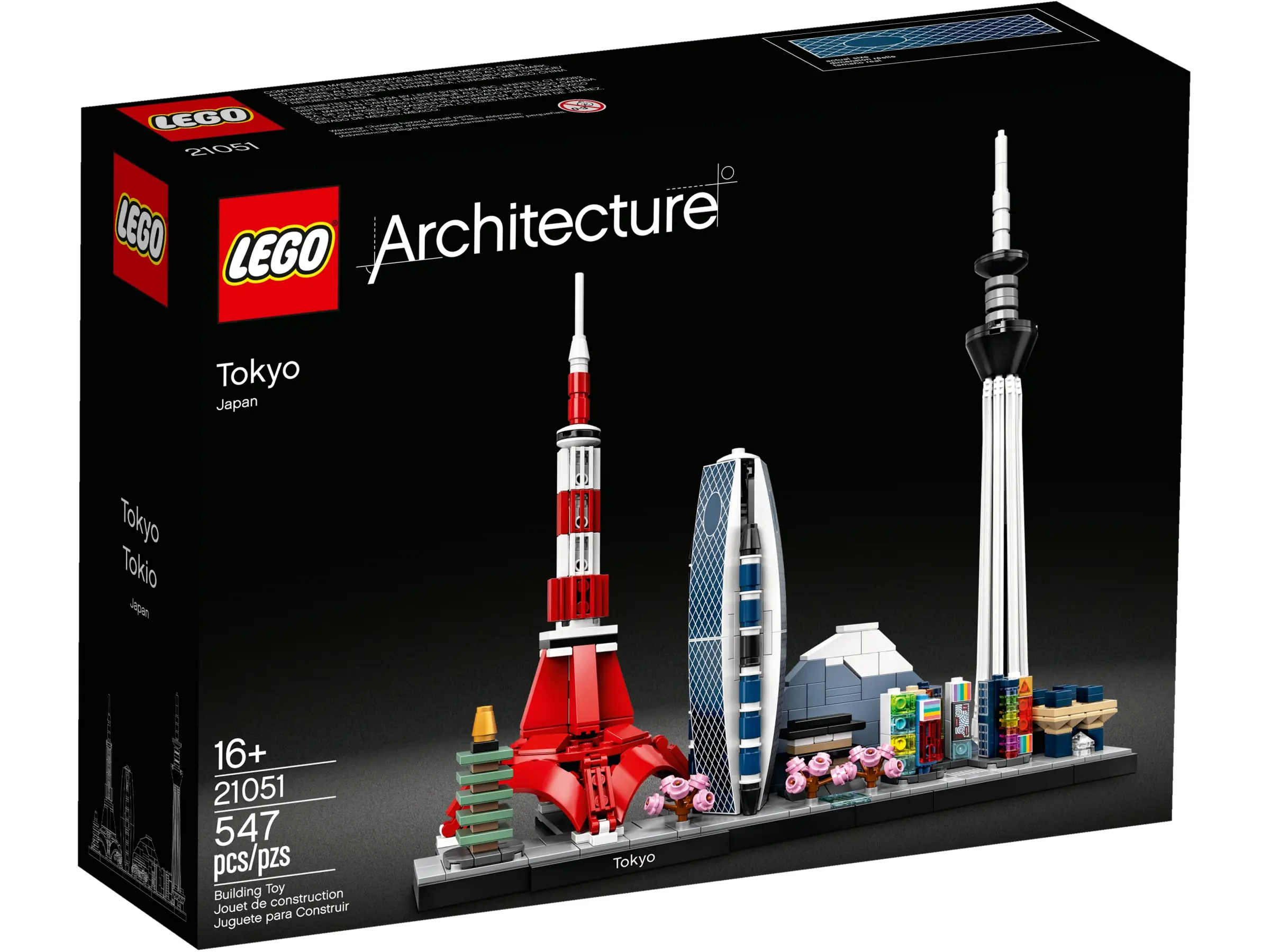 LEGO Architecture Tokyo • Set 21051 • SetDB • Merlins Bricks