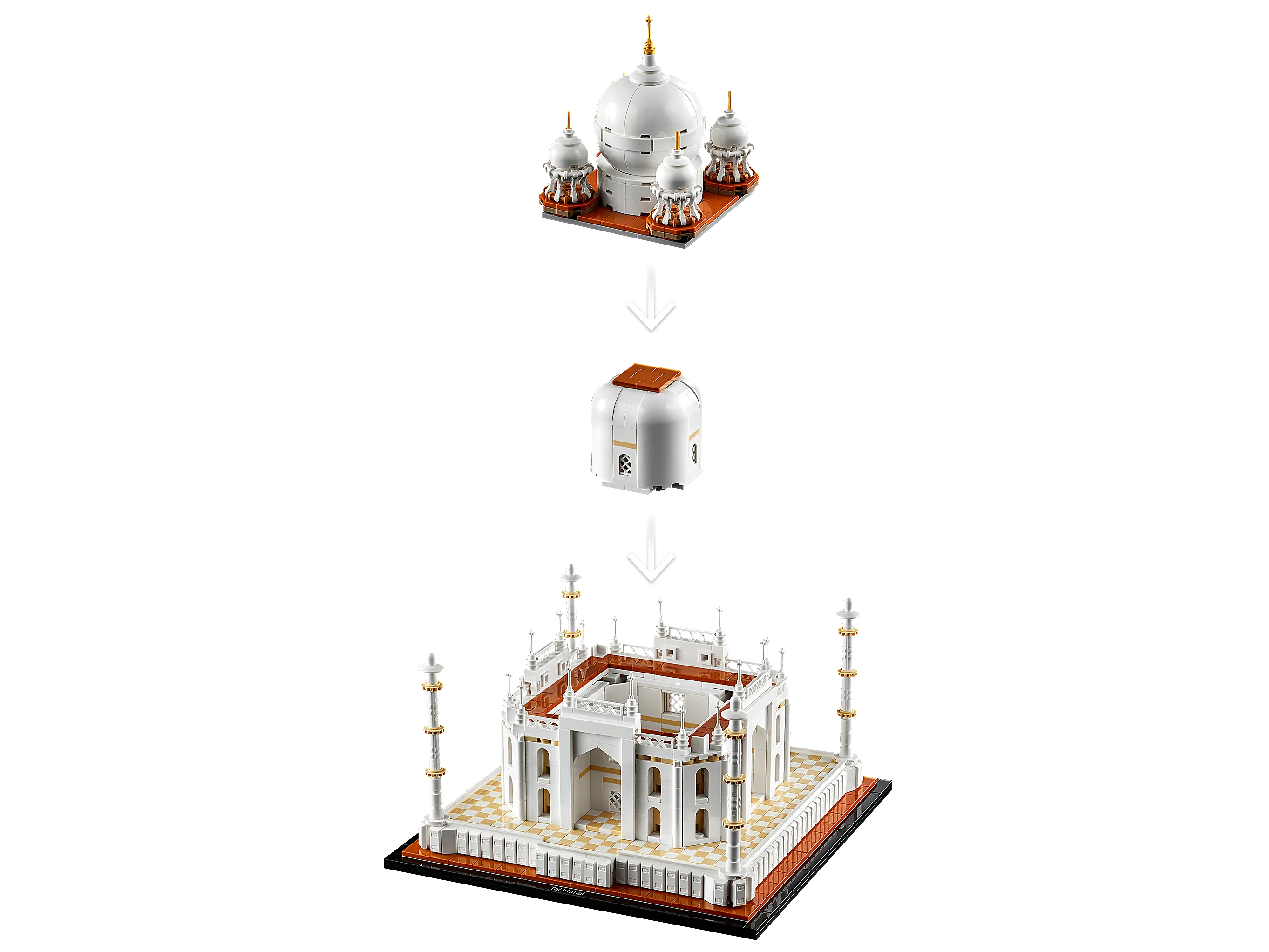 LEGO Architecture Taj Mahal • Set 21056 • SetDB