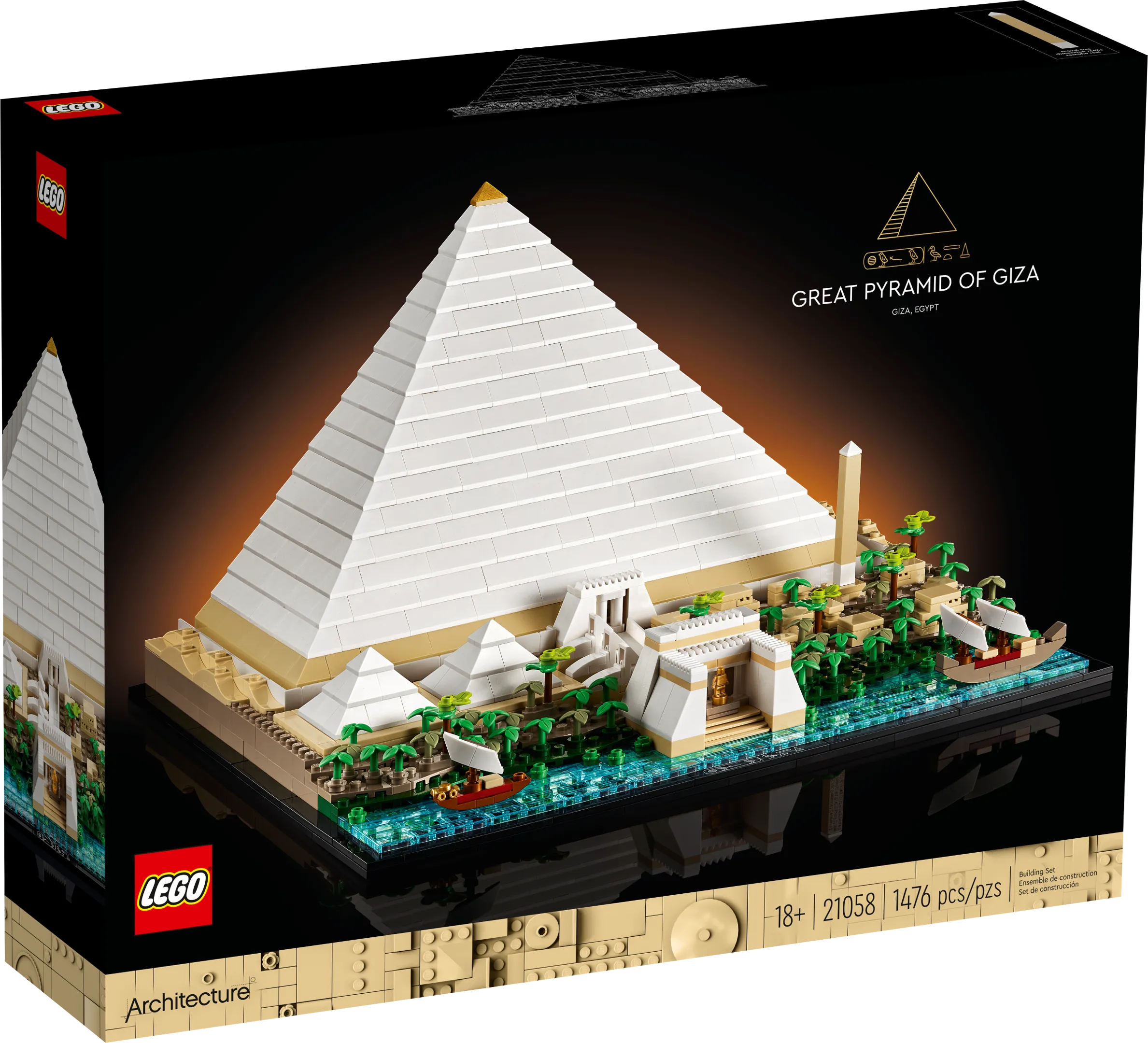 LEGO Architecture Great Pyramid of Giza • Set 21058 • SetDB
