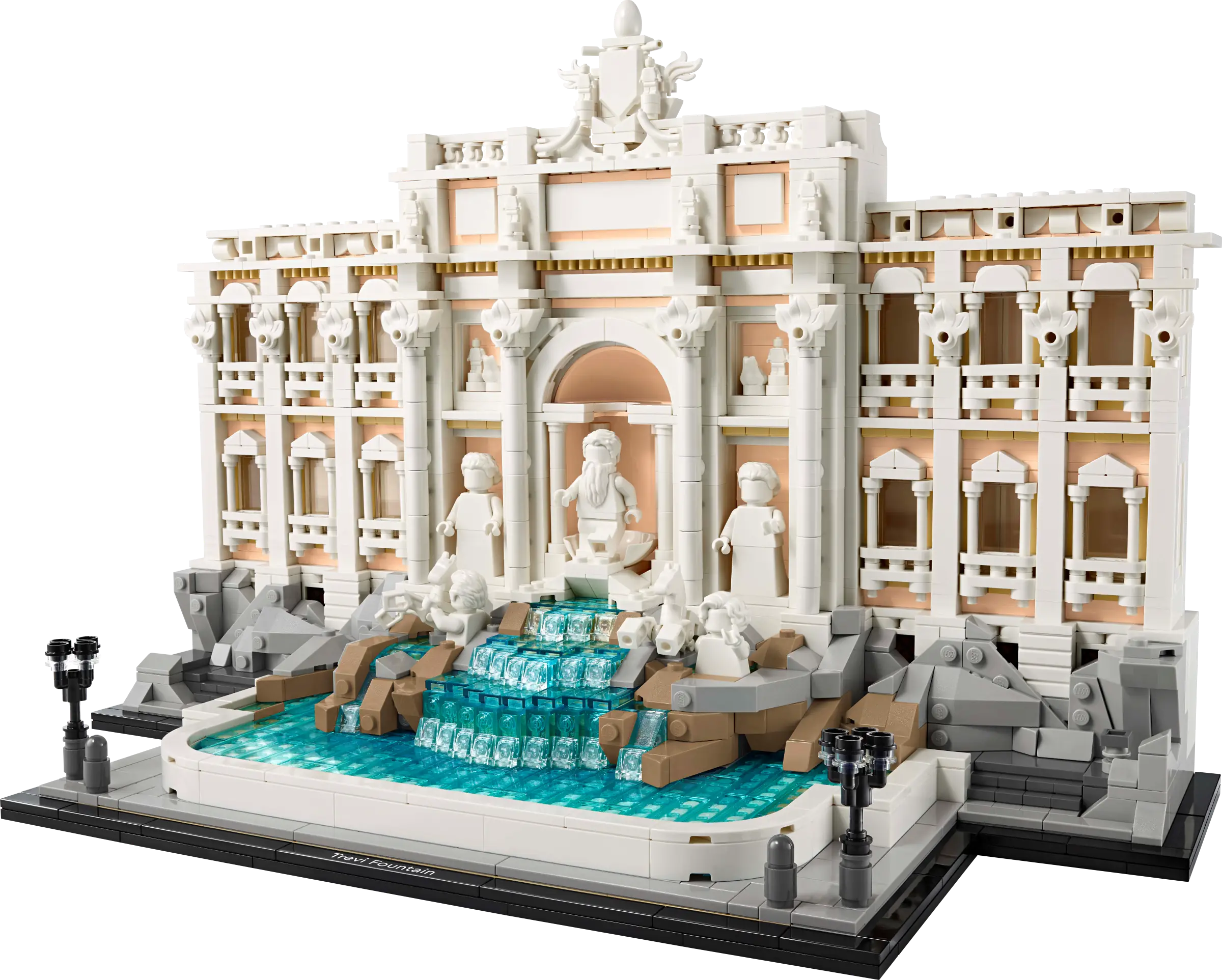 ジオコレ　ストラクチャー10点 LEGO Architecture Trevi Fountain • Set 21062 • SetDB