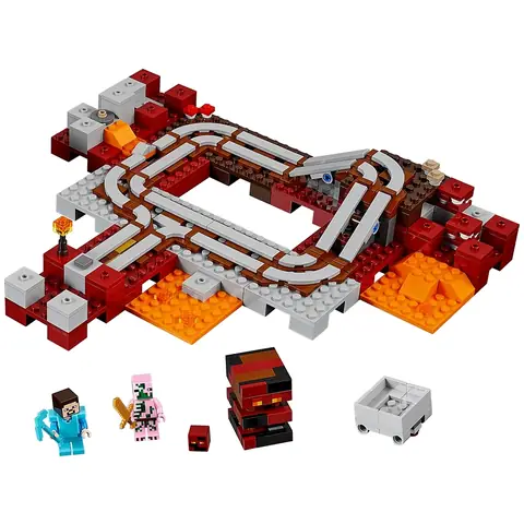 LEGO Minecraft Zombie Pigman • Minifig min021 • SetDB