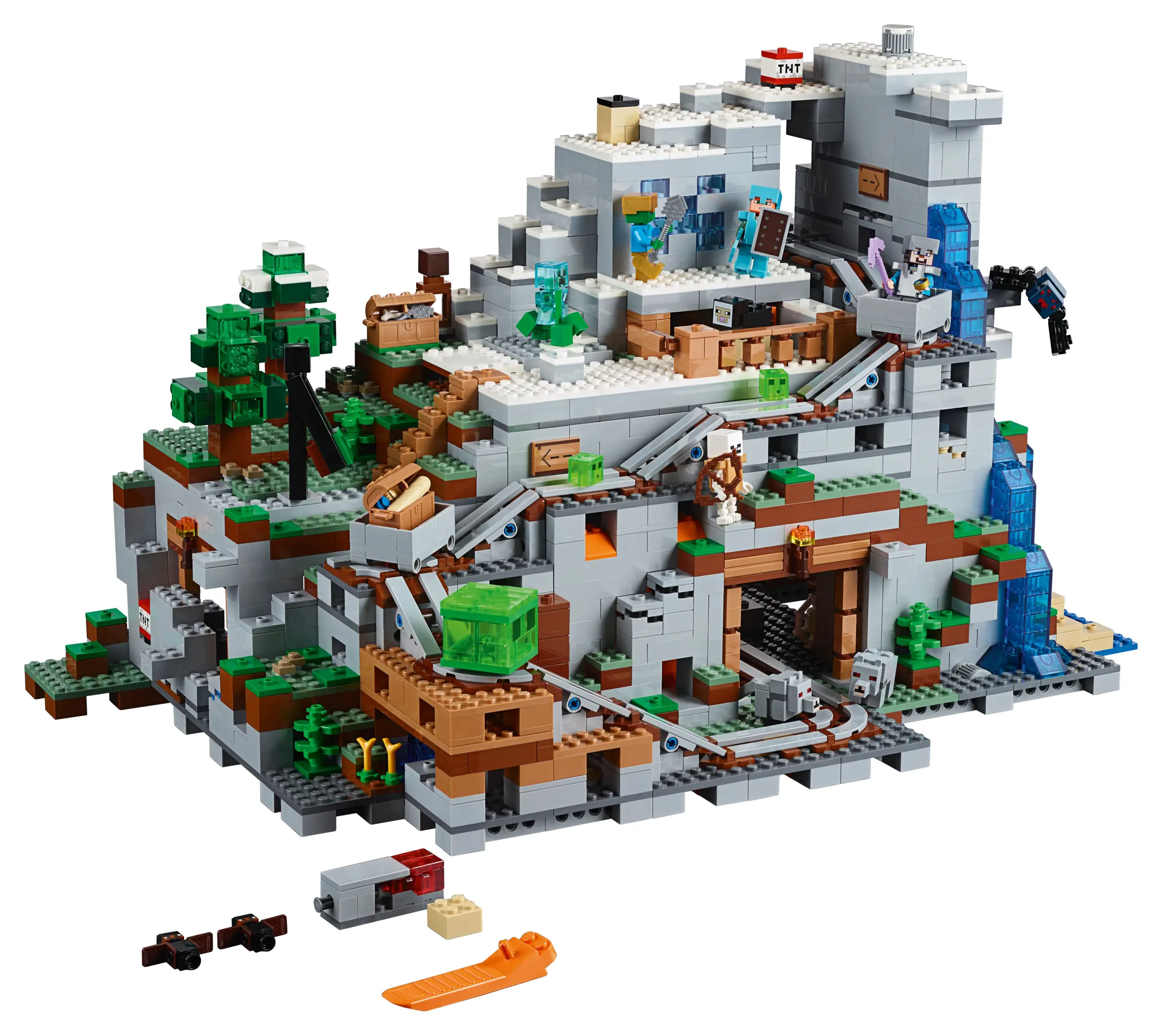 LEGO Minecraft The Mountain Cave • Set 21137 • SetDB