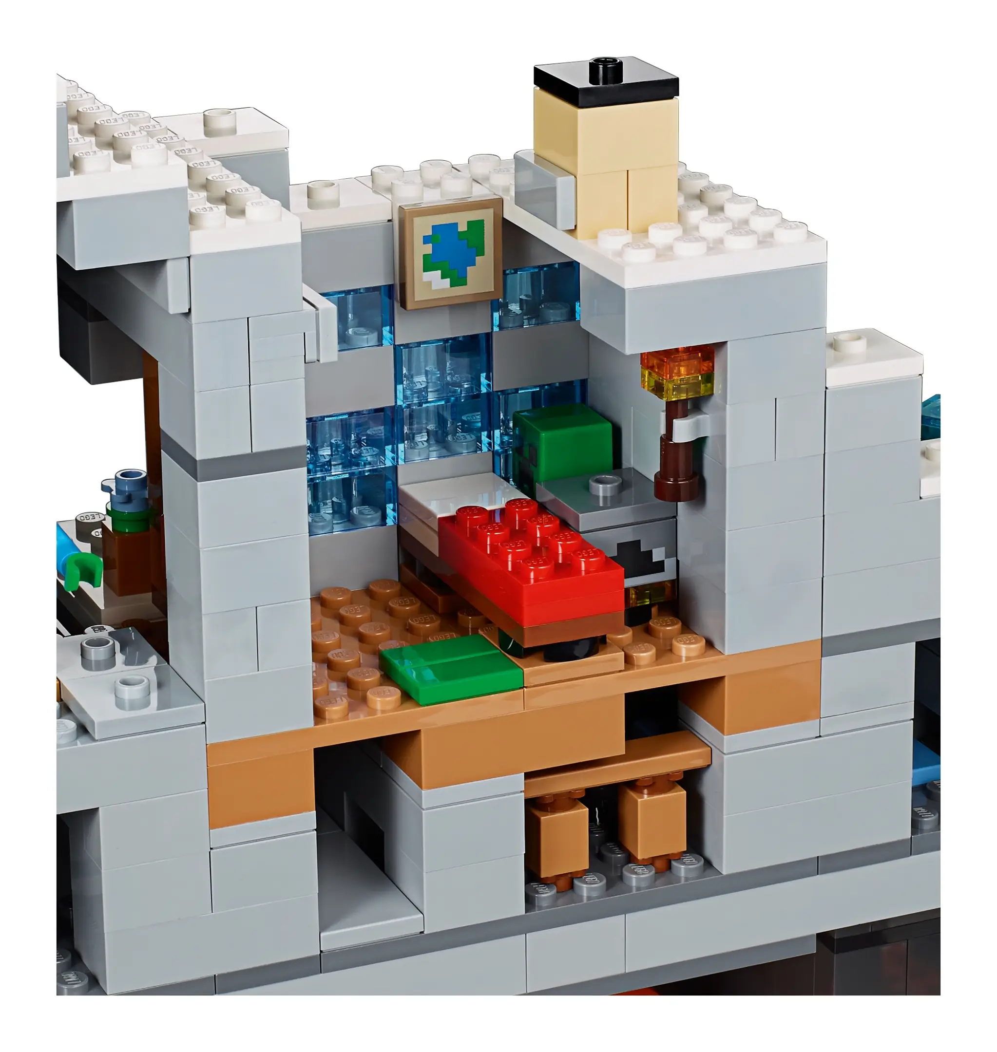 LEGO Minecraft The Mountain Cave Set 21137 SetDB