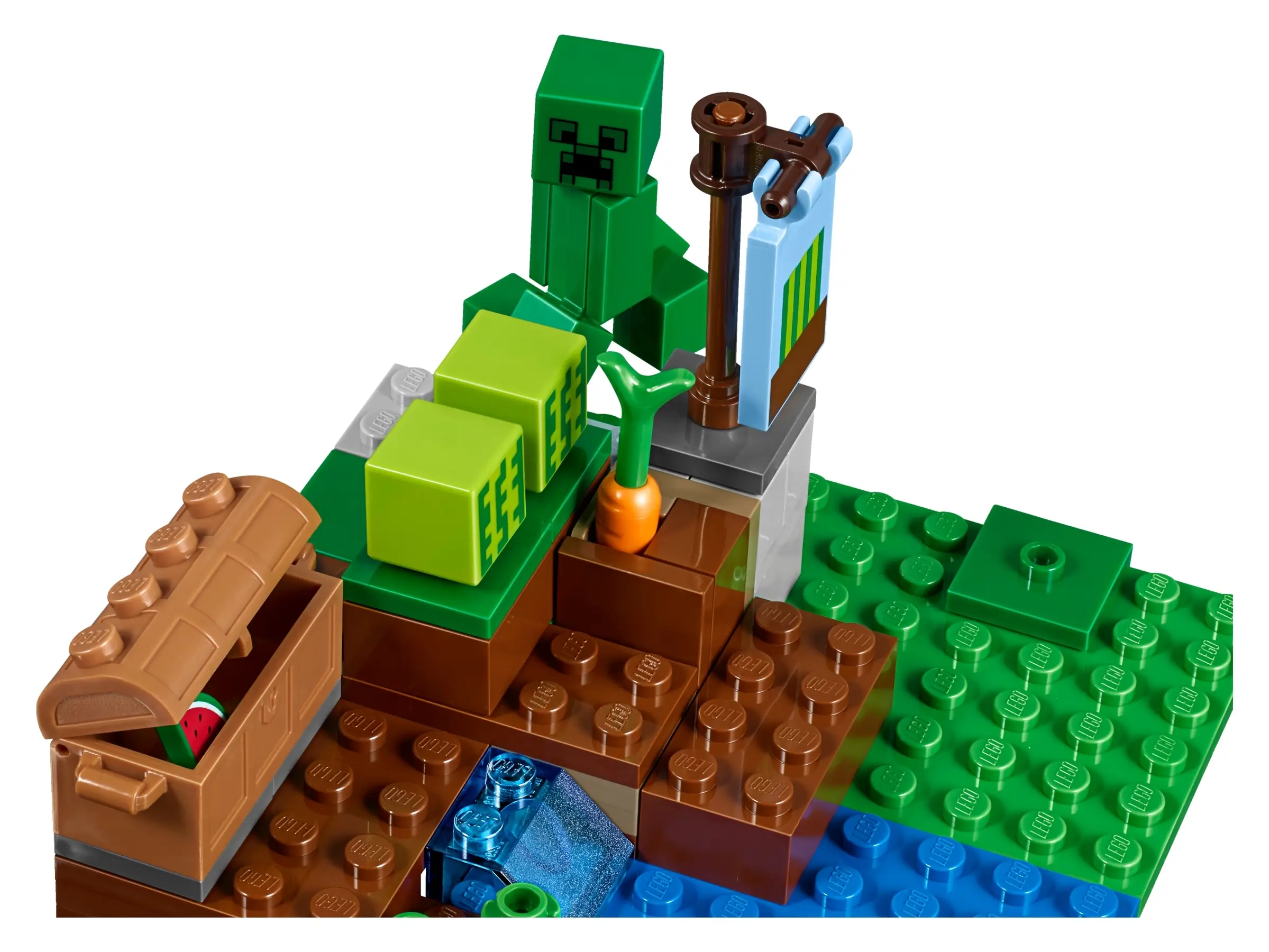 Minecraft melon farm lego hotsell