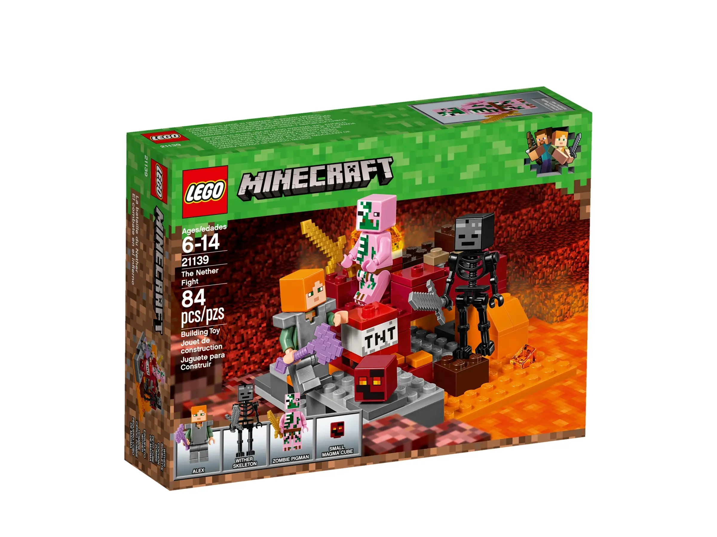 Nether Fortress Lego Minecraft El Infierno LEGO Minecraft The