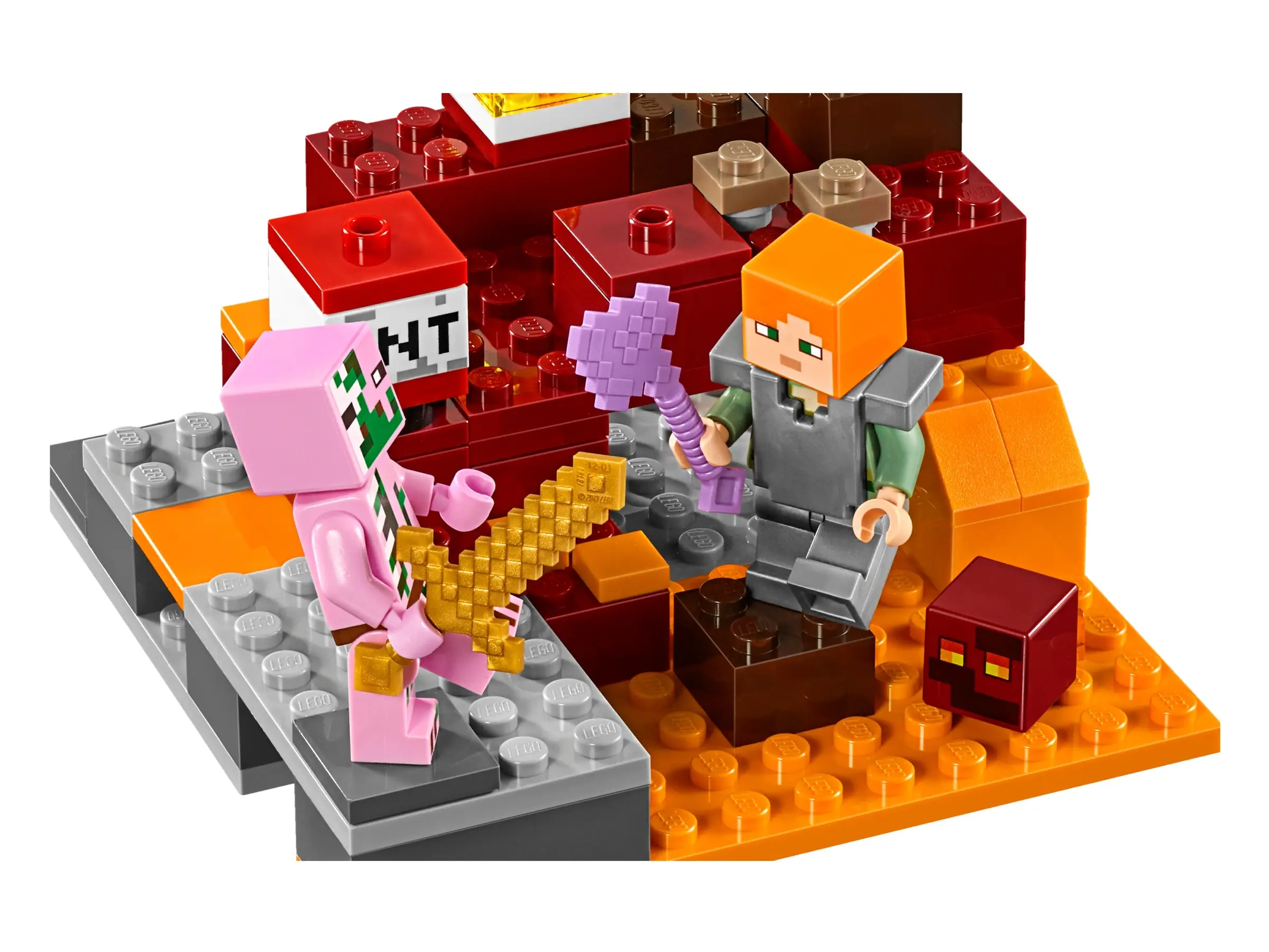LEGO Minecraft The Nether Fight • Set 21139 • SetDB