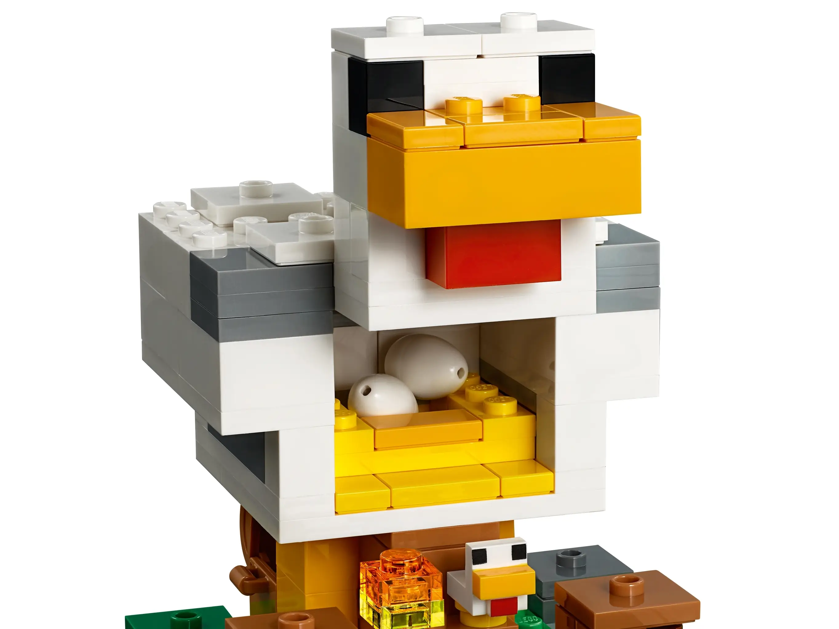 Minecraft Lego Chicken Set LEGO 21140 Minecraft The Chicken Coop