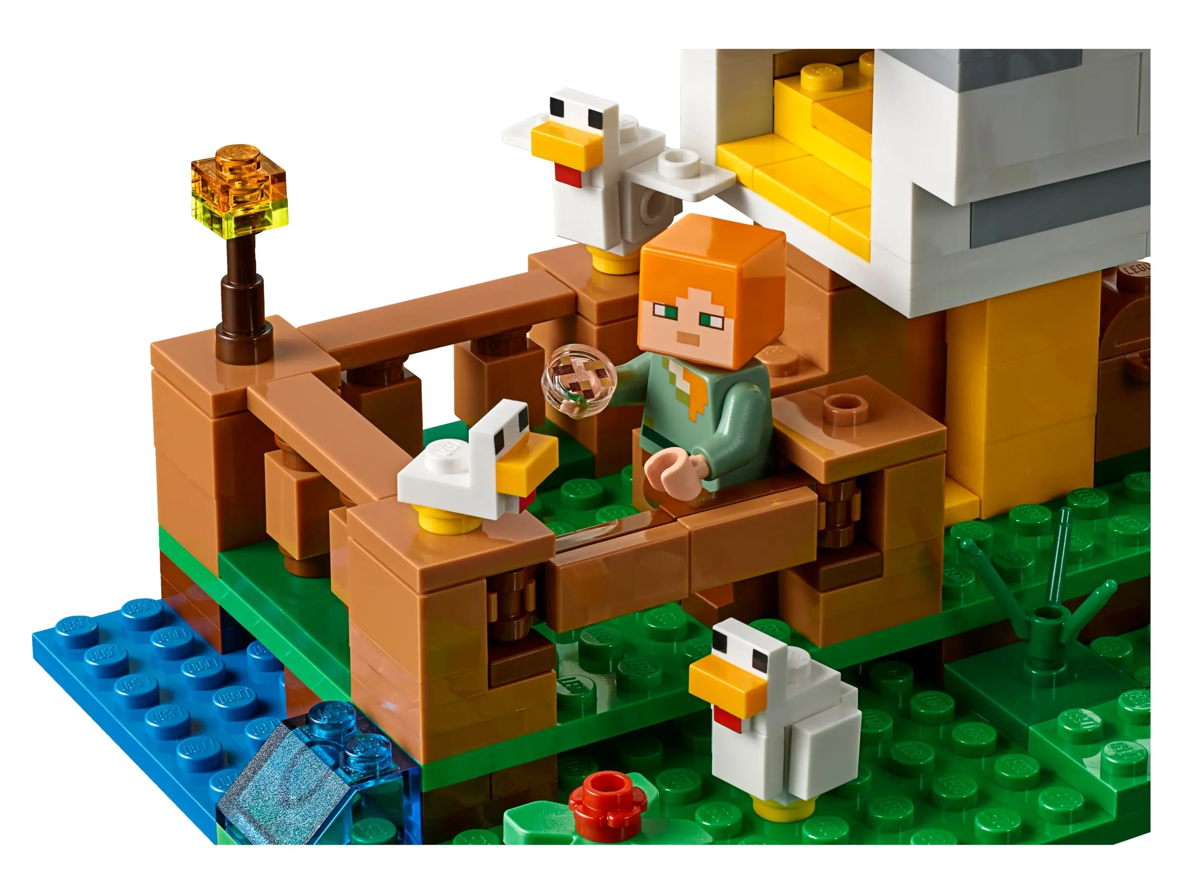 Lego chicken minecraft hotsell