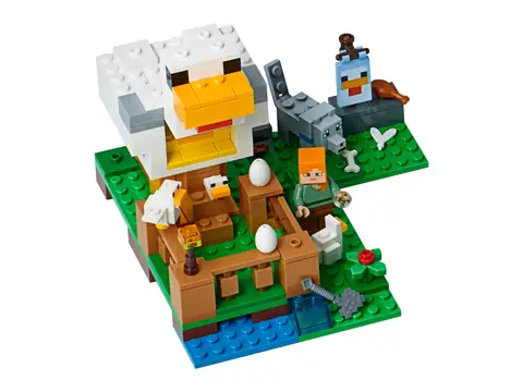 LEGO Minecraft The Chicken Coop • Set 21140 • SetDB
