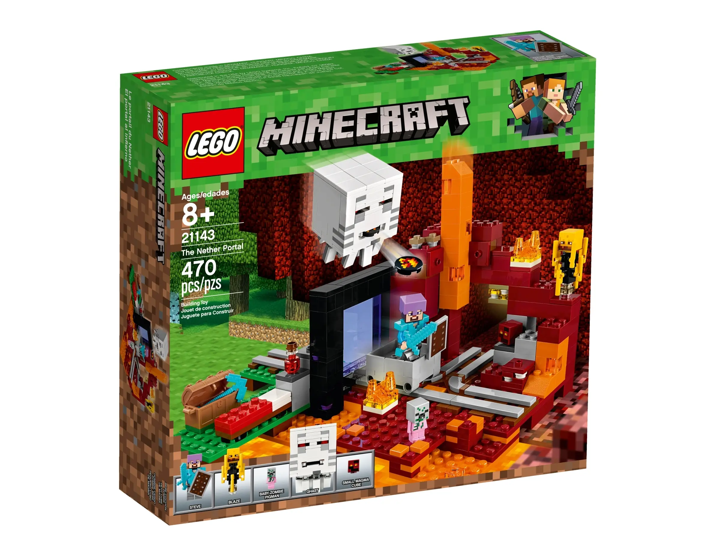 LEGO Minecraft The Nether Portal • Set 21143 • SetDB