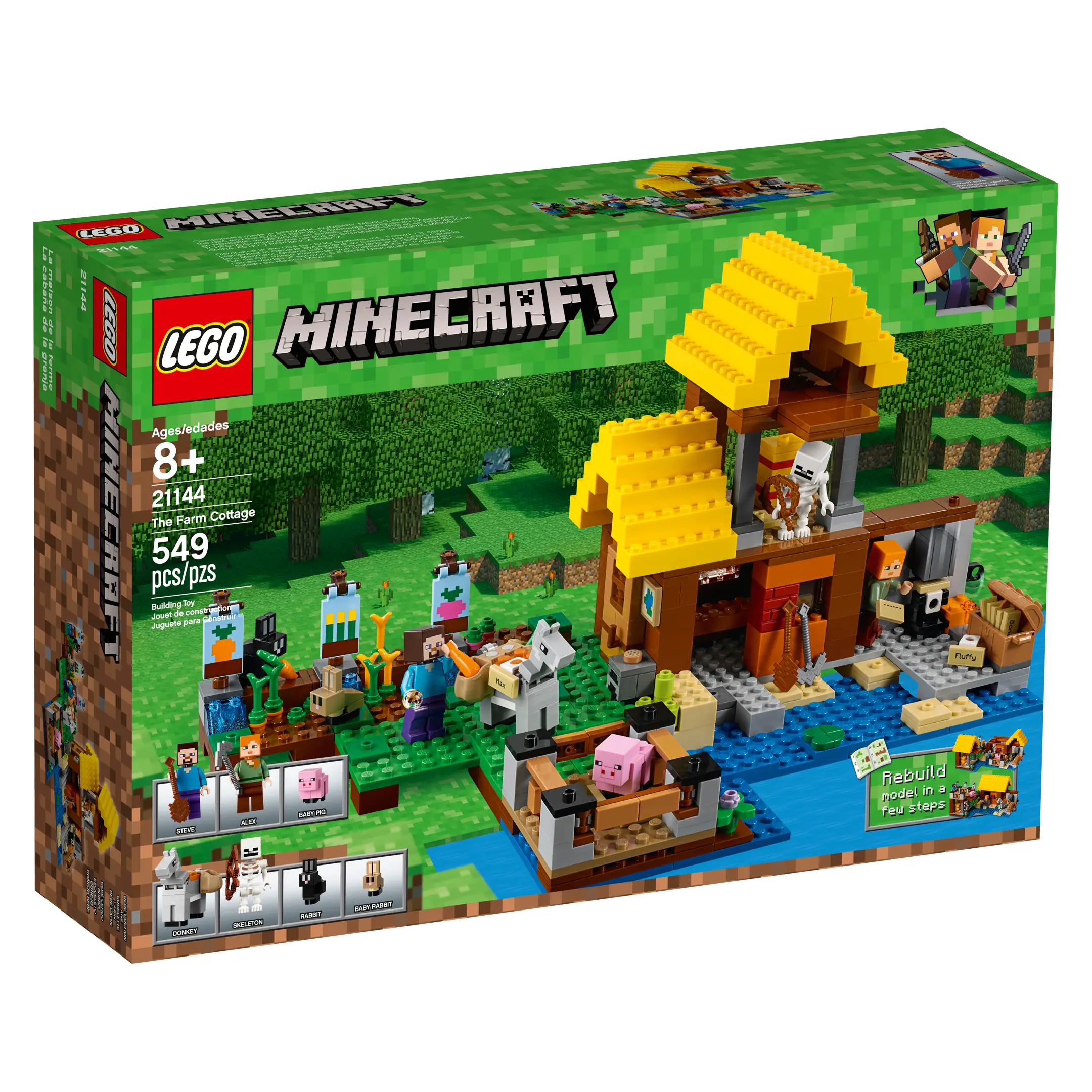 Lego minecraft the farm instructions hotsell
