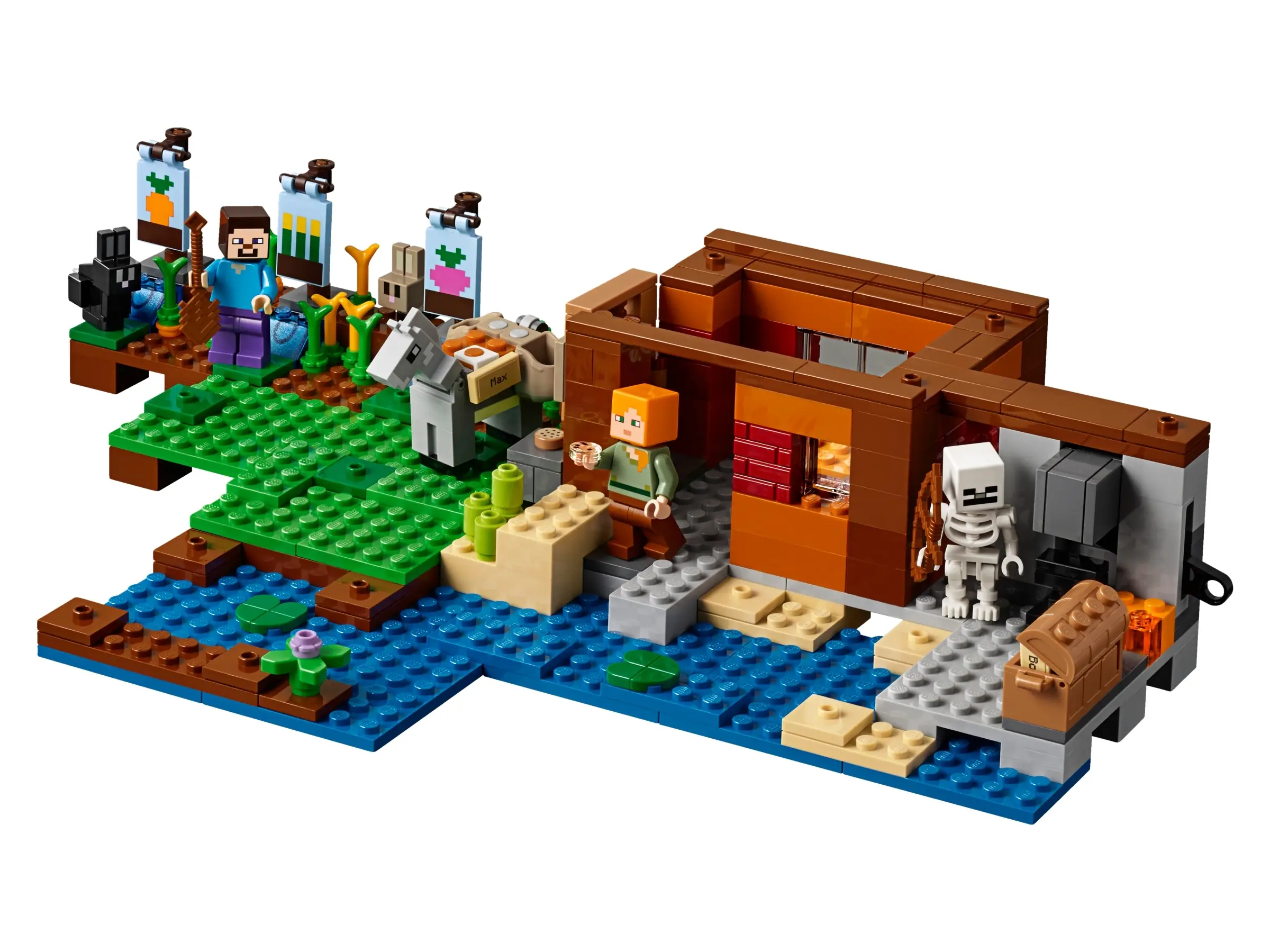 The farm cottage lego minecraft sale