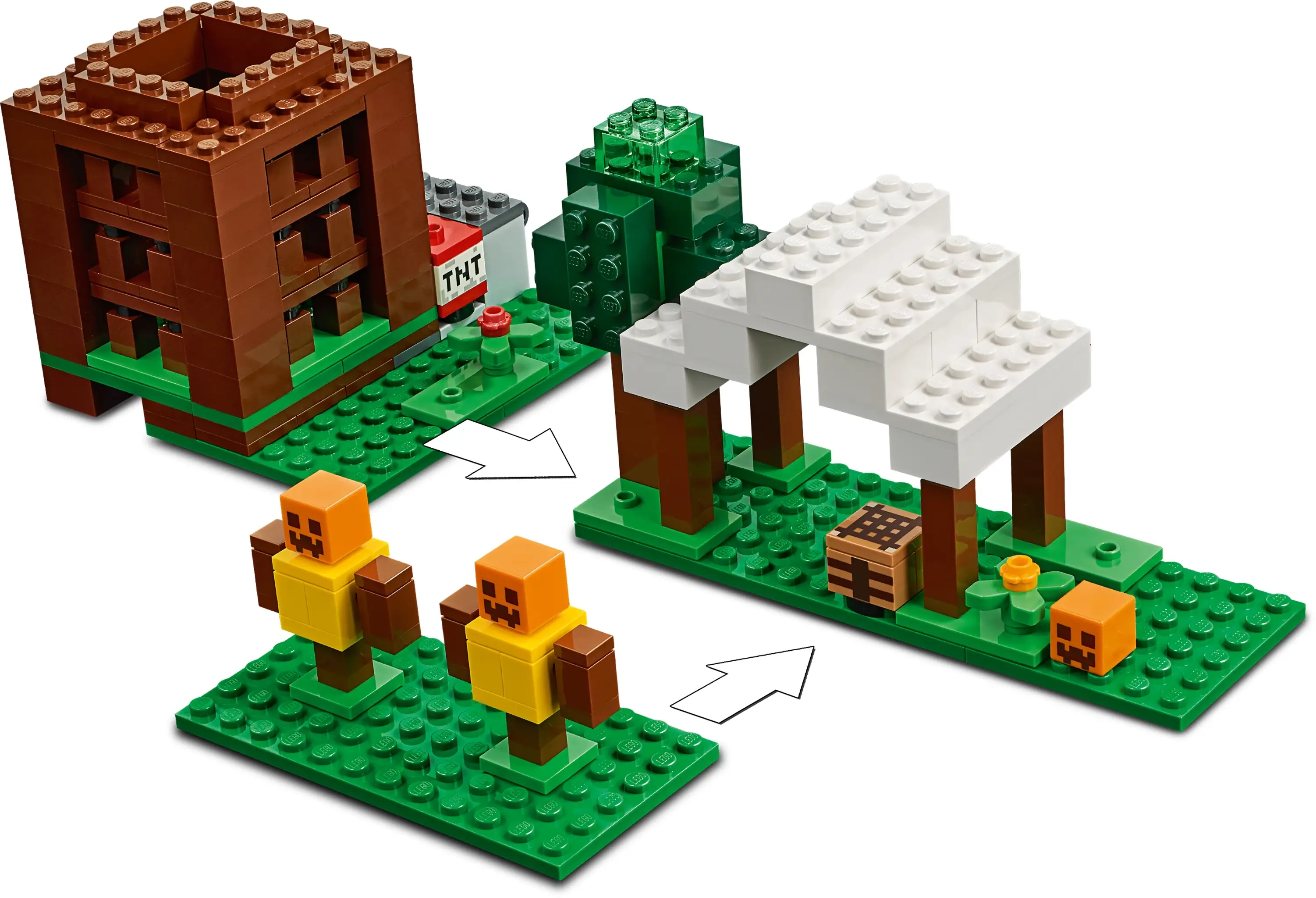 LEGO Minecraft The Pillager Outpost Set 21159 SetDB