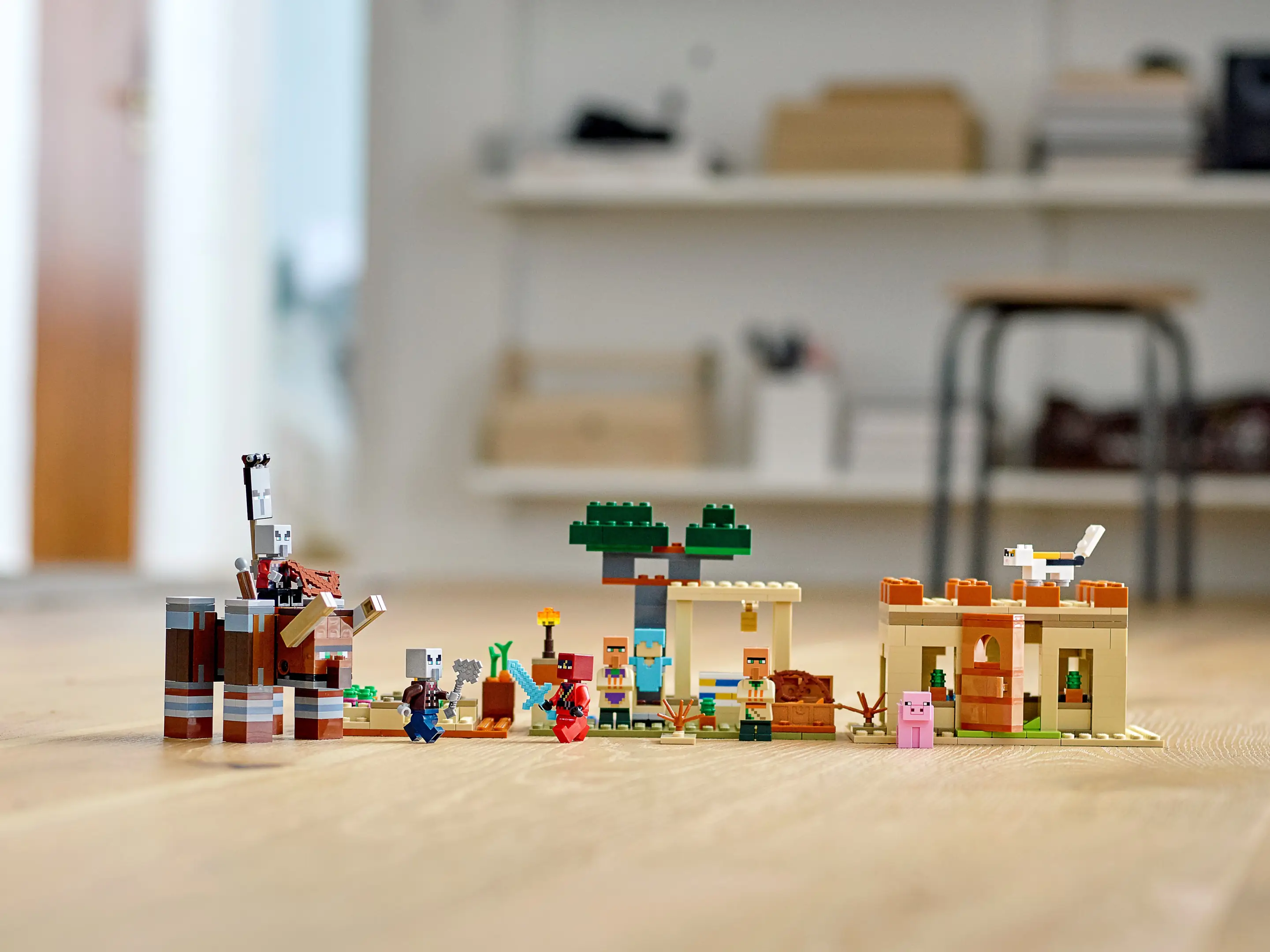 Minecraft 21160 Illager Raid Lego Set LEGO Minecraft The Illager