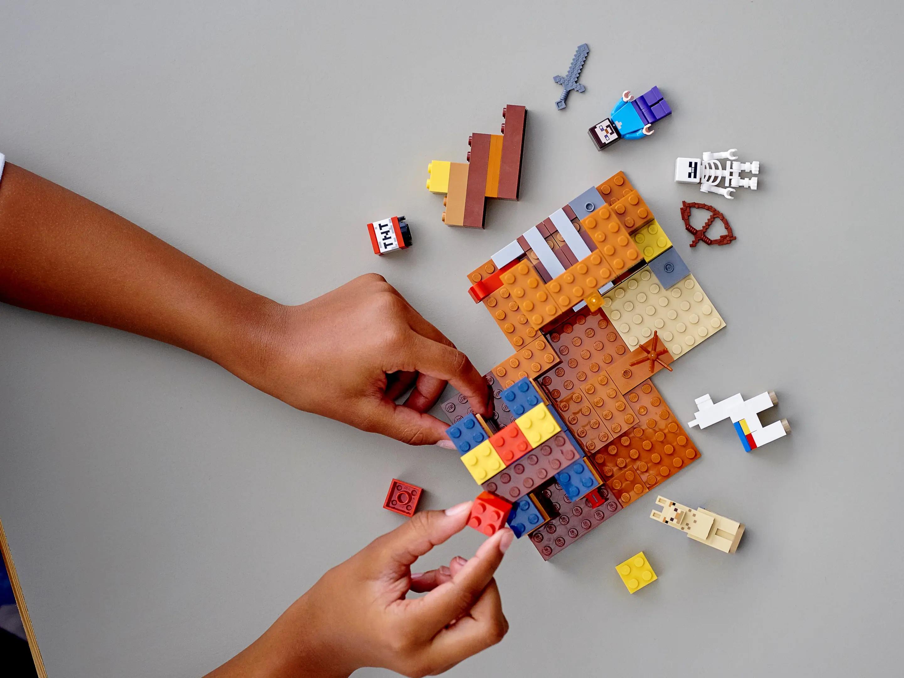 LEGO Minecraft The Trading Post • Set 21167 • SetDB