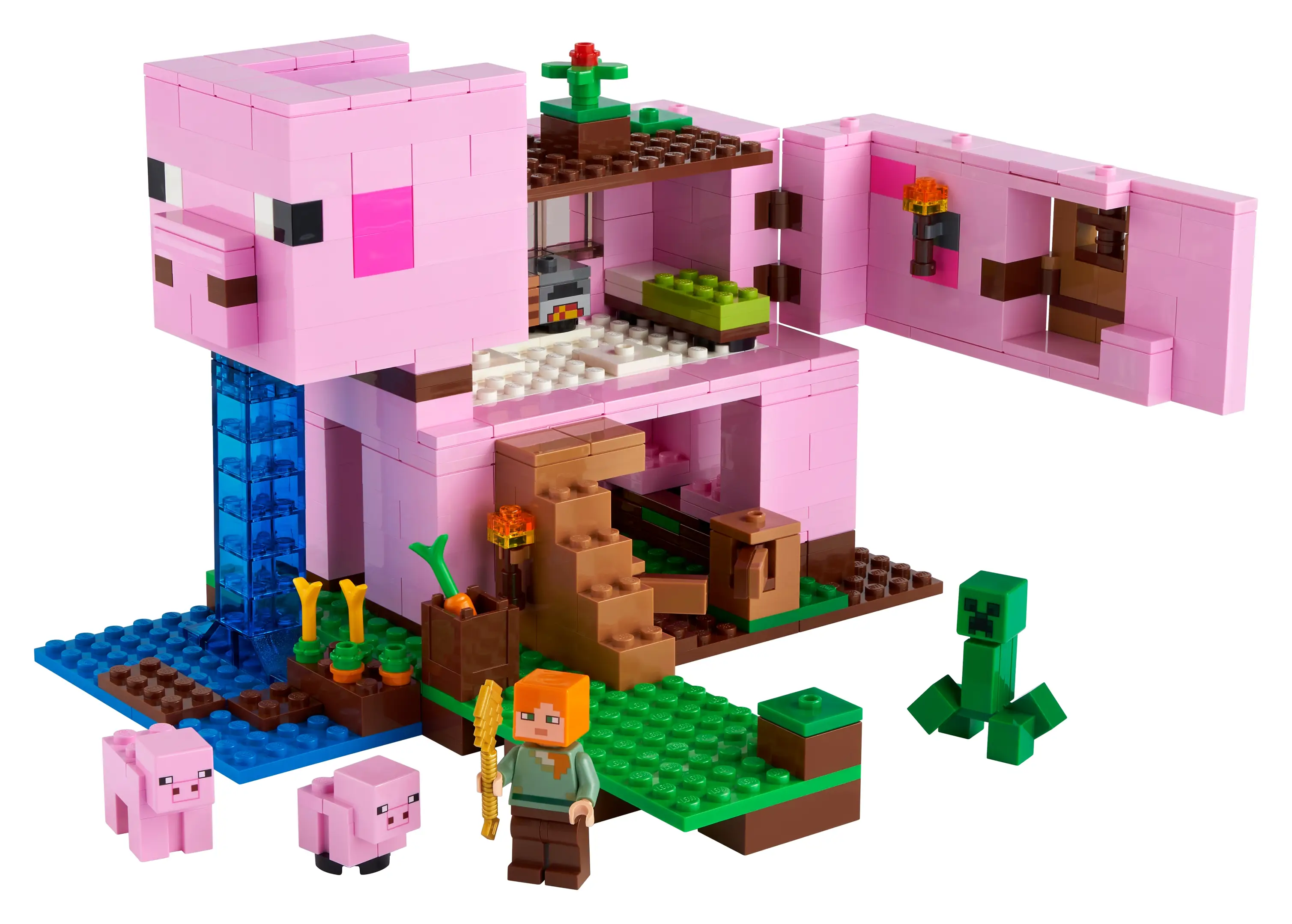 21170 LEGO Minecraft The Pig House • Set 21170 • SetDB
