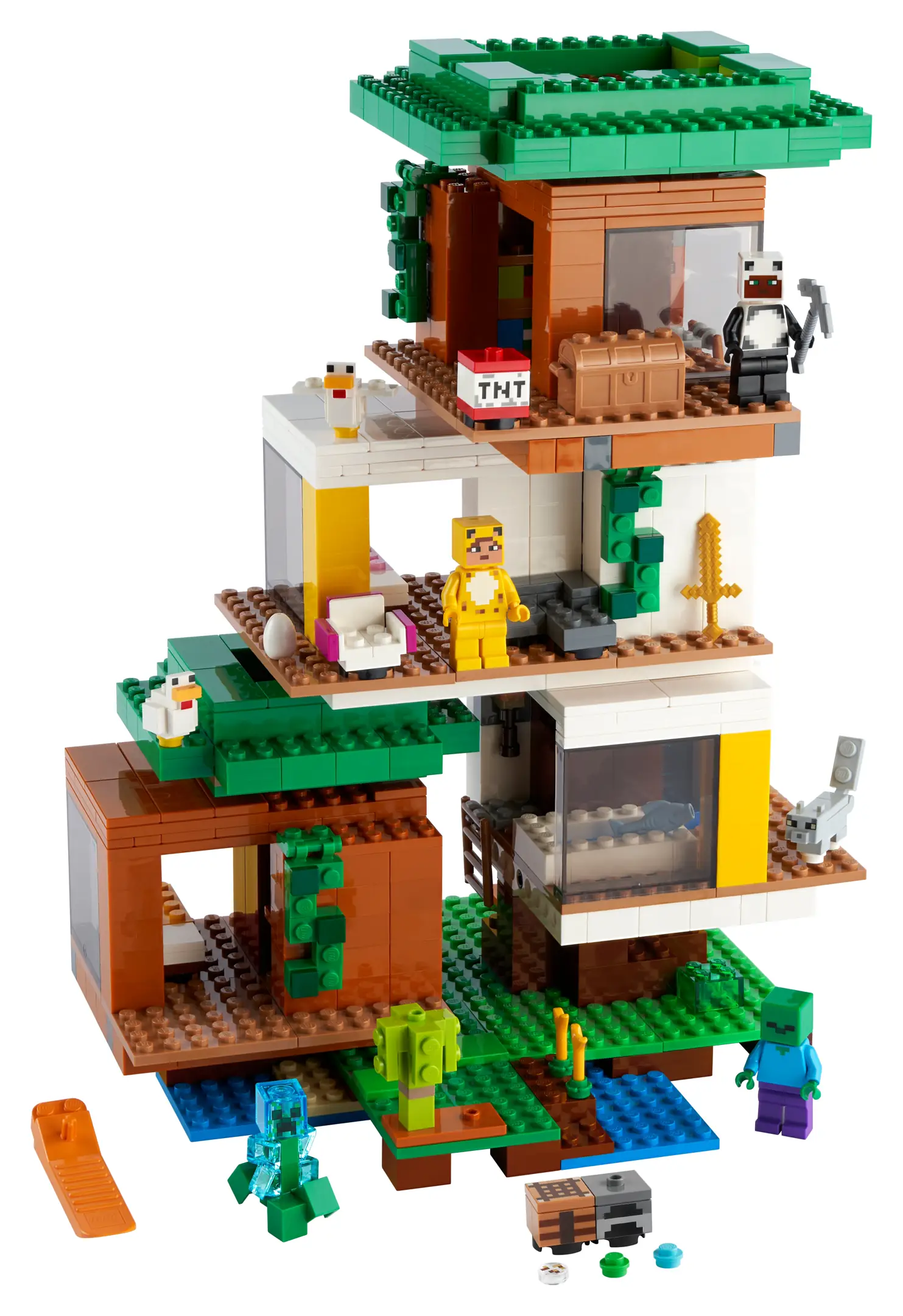 LEGO Minecraft The Modern Treehouse • Set 21174 • SetDB