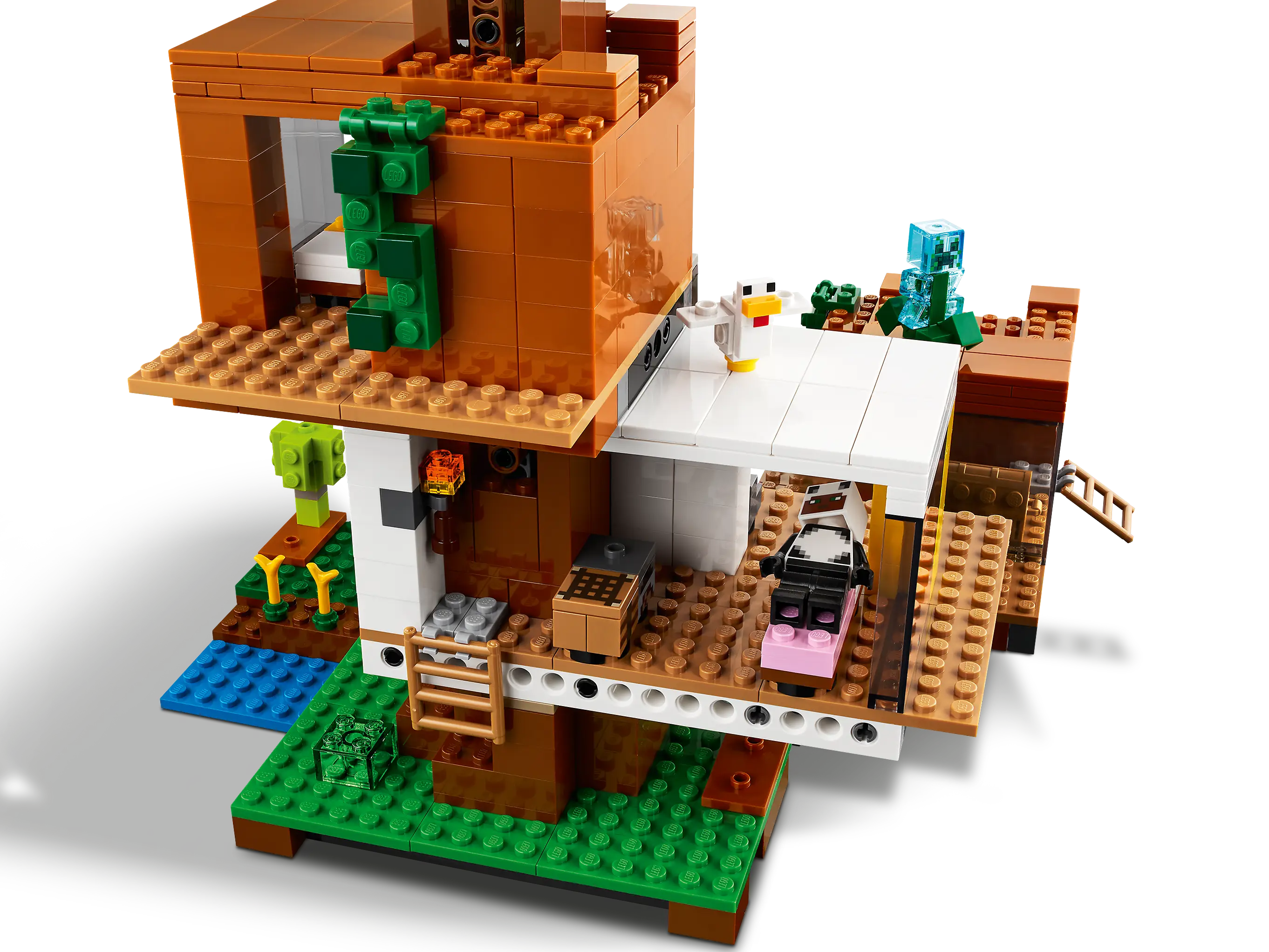 Lego minecraft treehouse best sale
