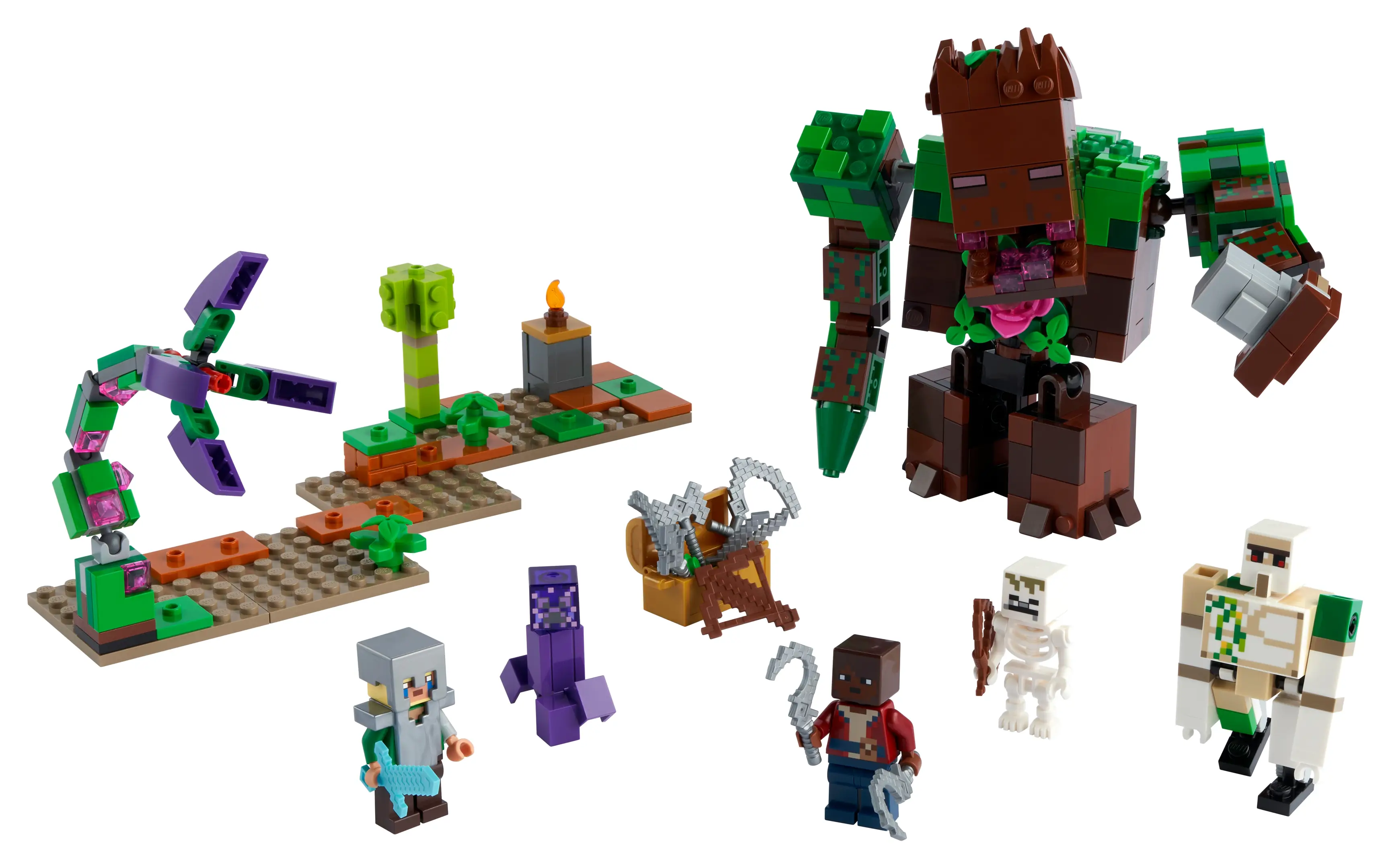 LEGO Minecraft The Jungle Abomination Set 21176 SetDB