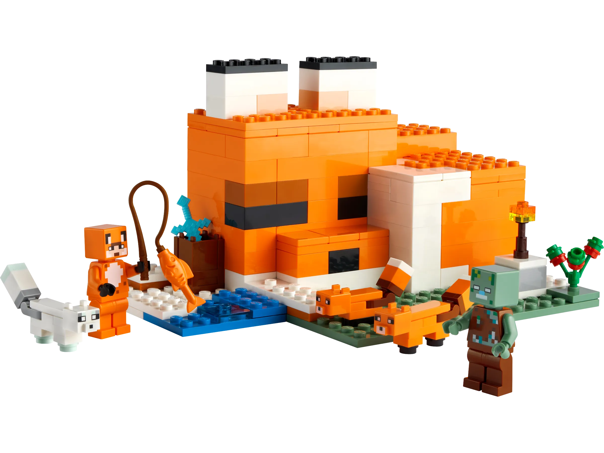 LEGO Minecraft The Fox Lodge • Set 21178 • SetDB