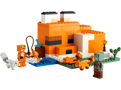 LEGO Minecraft The Fox Lodge • Set 21178 • SetDB