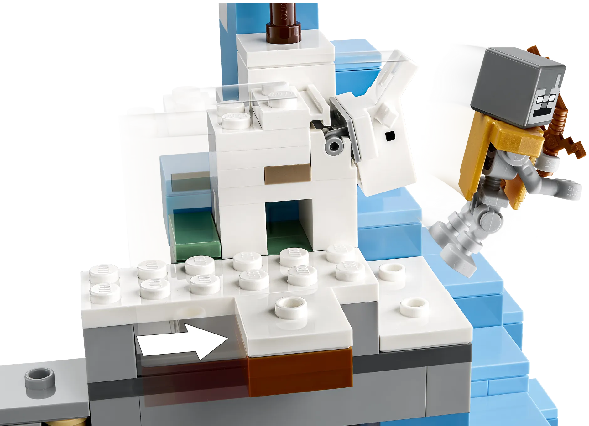 LEGO Minecraft The Frozen Peaks • Set 21243 • SetDB