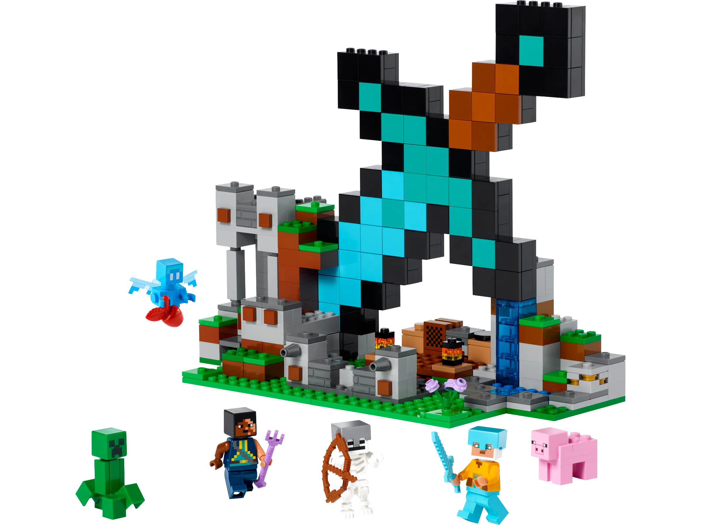 LEGO Minecraft The Sword Outpost • Set 21244 • SetDB