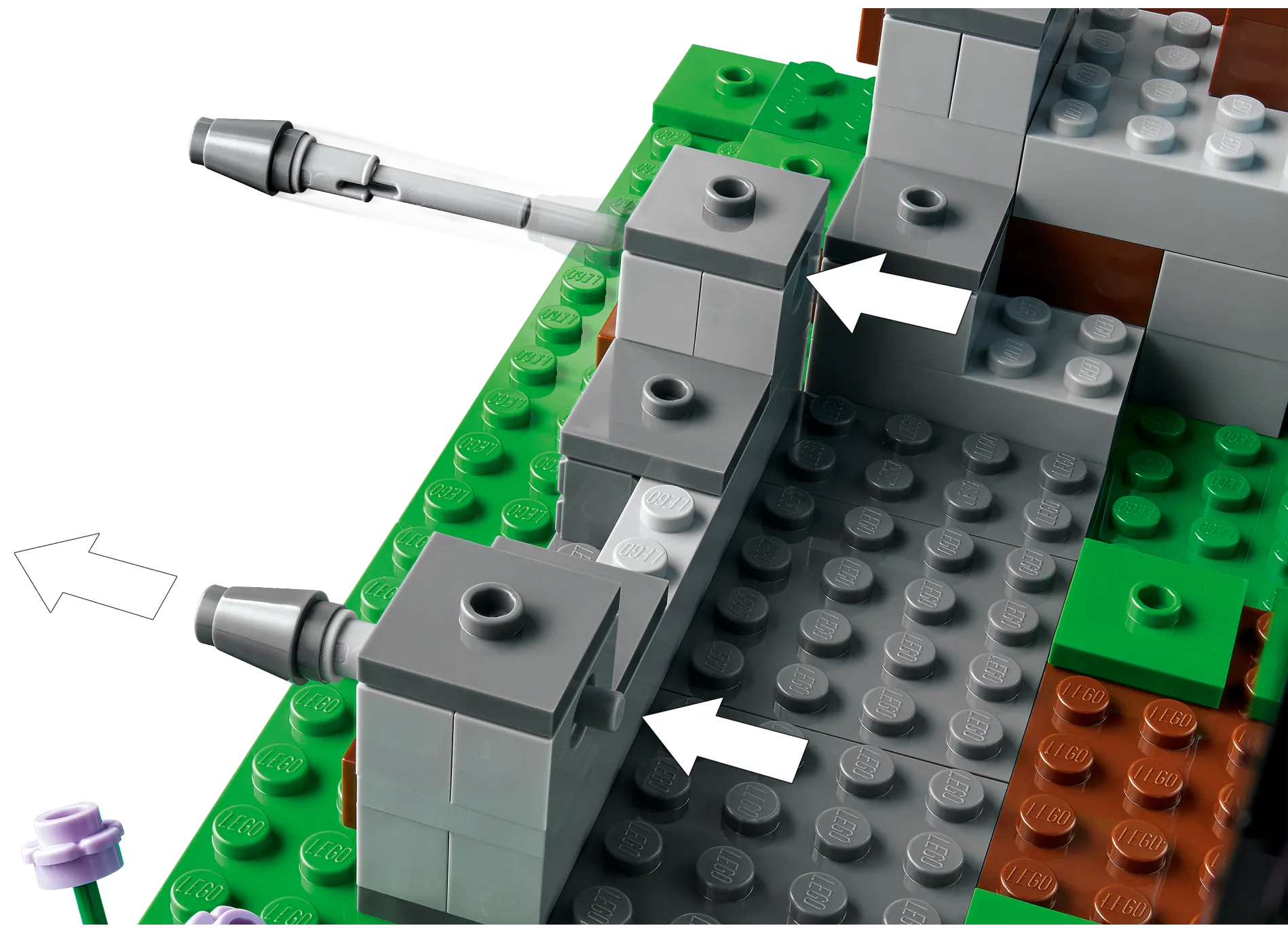 LEGO Minecraft The Sword Outpost • Set 21244 • SetDB LEGO Minecraft The Sword Outpost • Set 21244 • SetDB