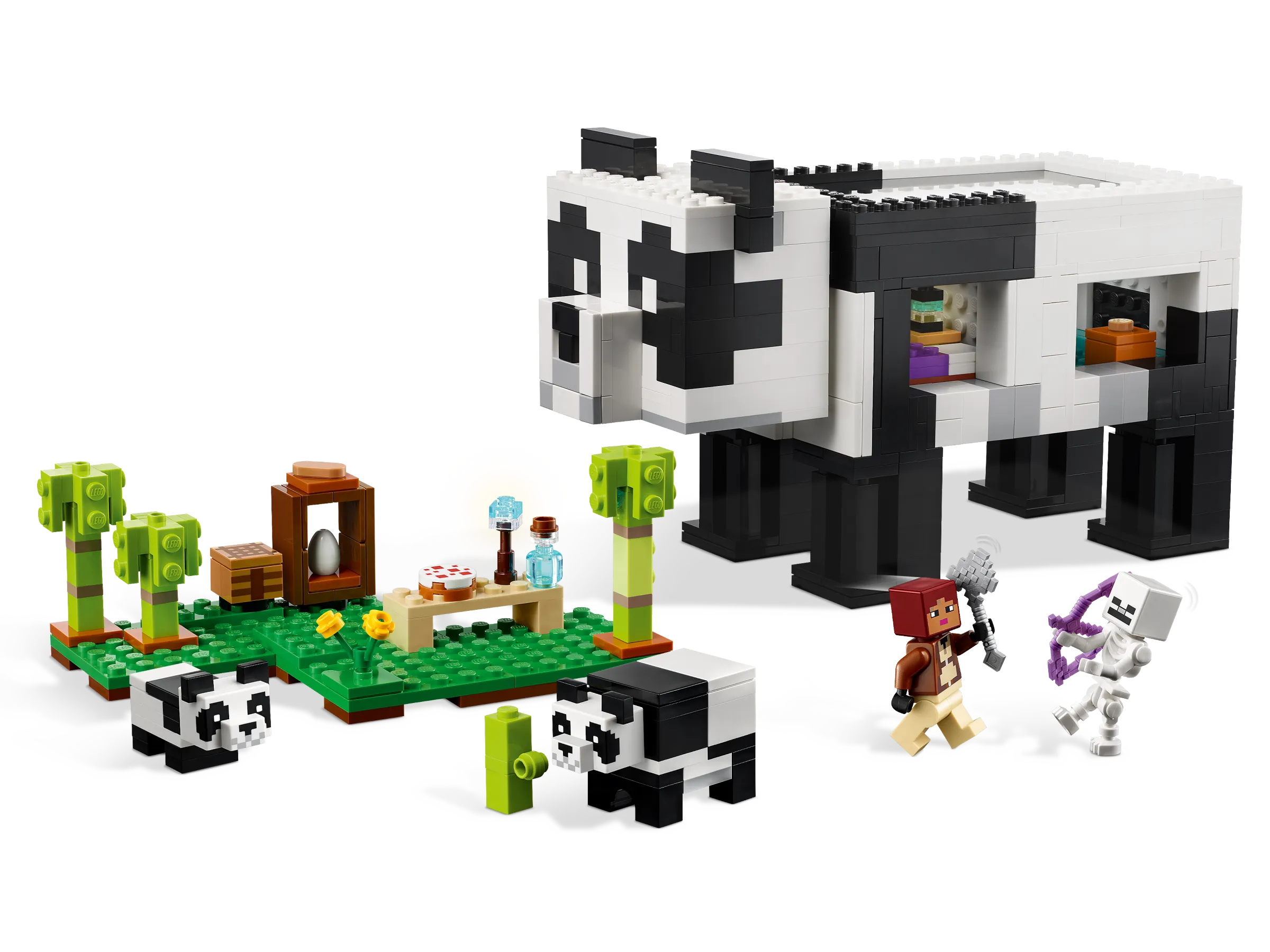 LEGO Minecraft The Panda Haven • Set 21245 • SetDB