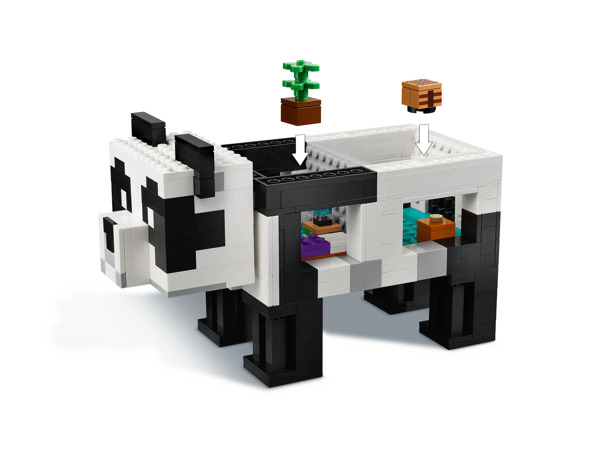 LEGO Minecraft The Panda Haven • Set 21245 • SetDB