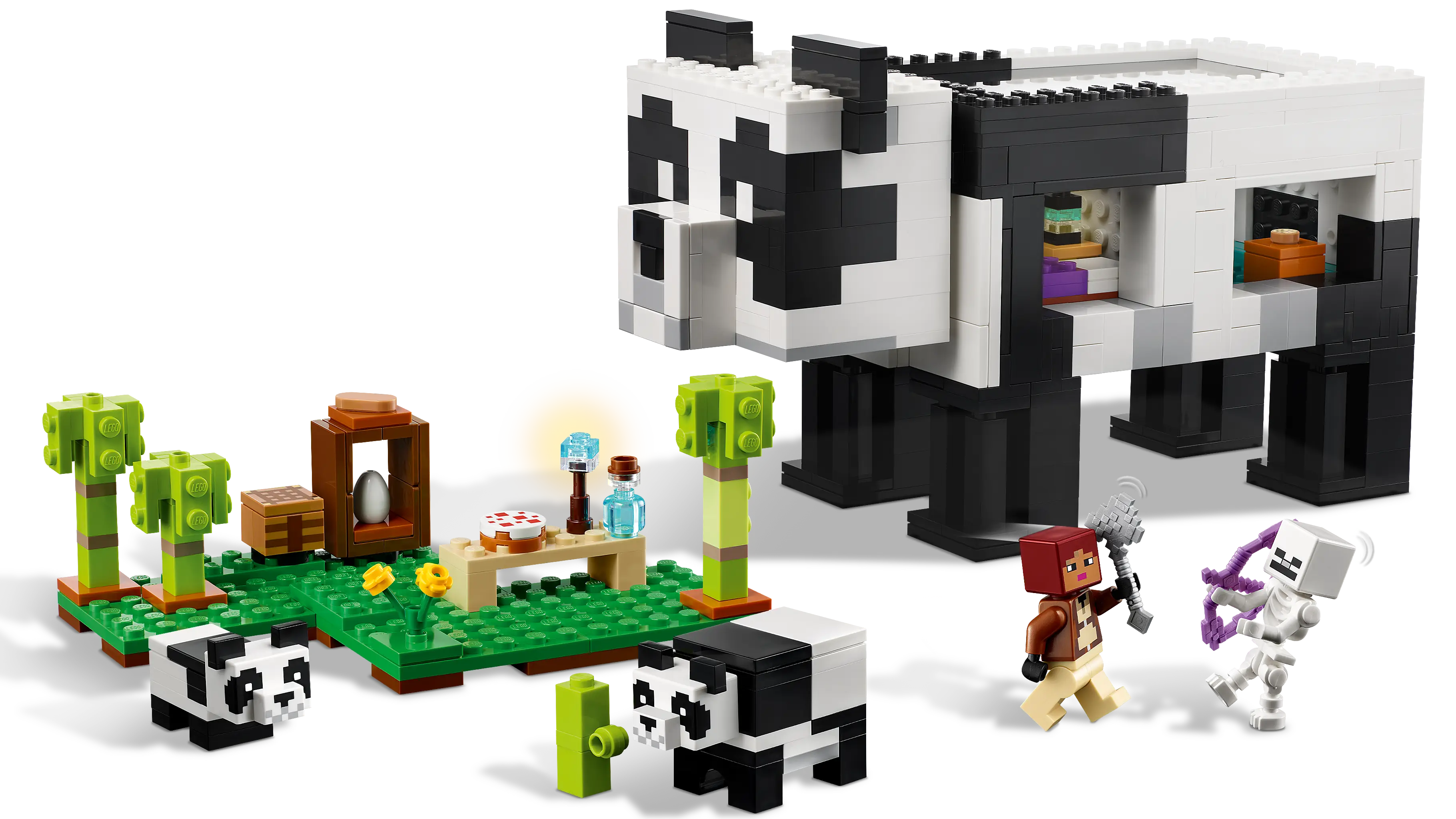 サベージ LEGO Minecraft The Panda Haven • Set 21245 • SetDB
