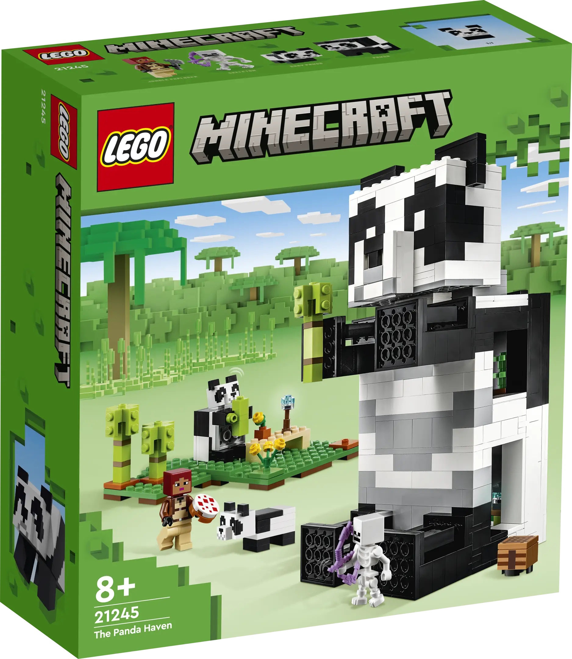 LEGO Minecraft The Panda Haven • Set 21245 • SetDB