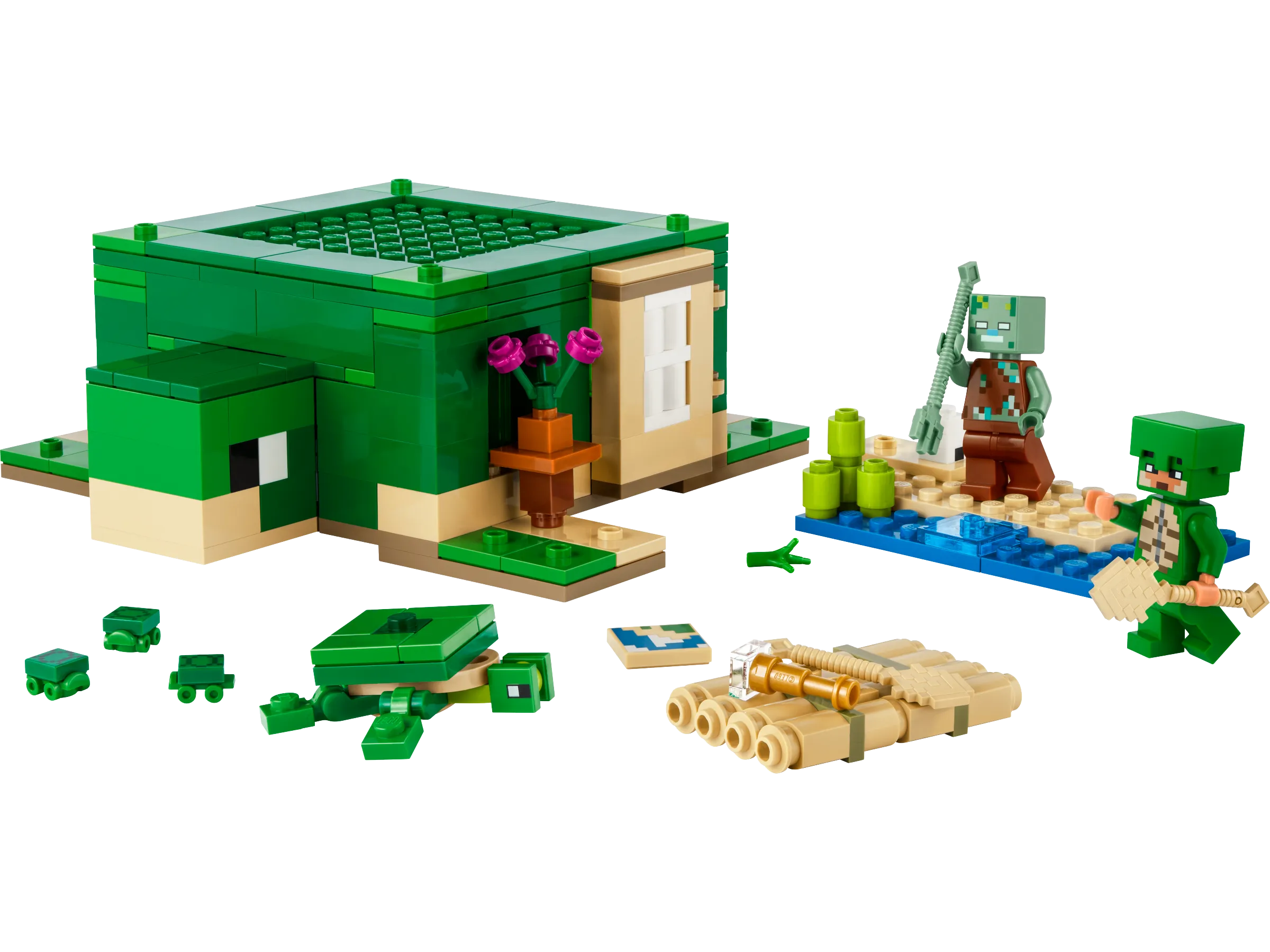 Lego Minecraft Easy Animals Manual LEGO Minecraft The Baby Pig