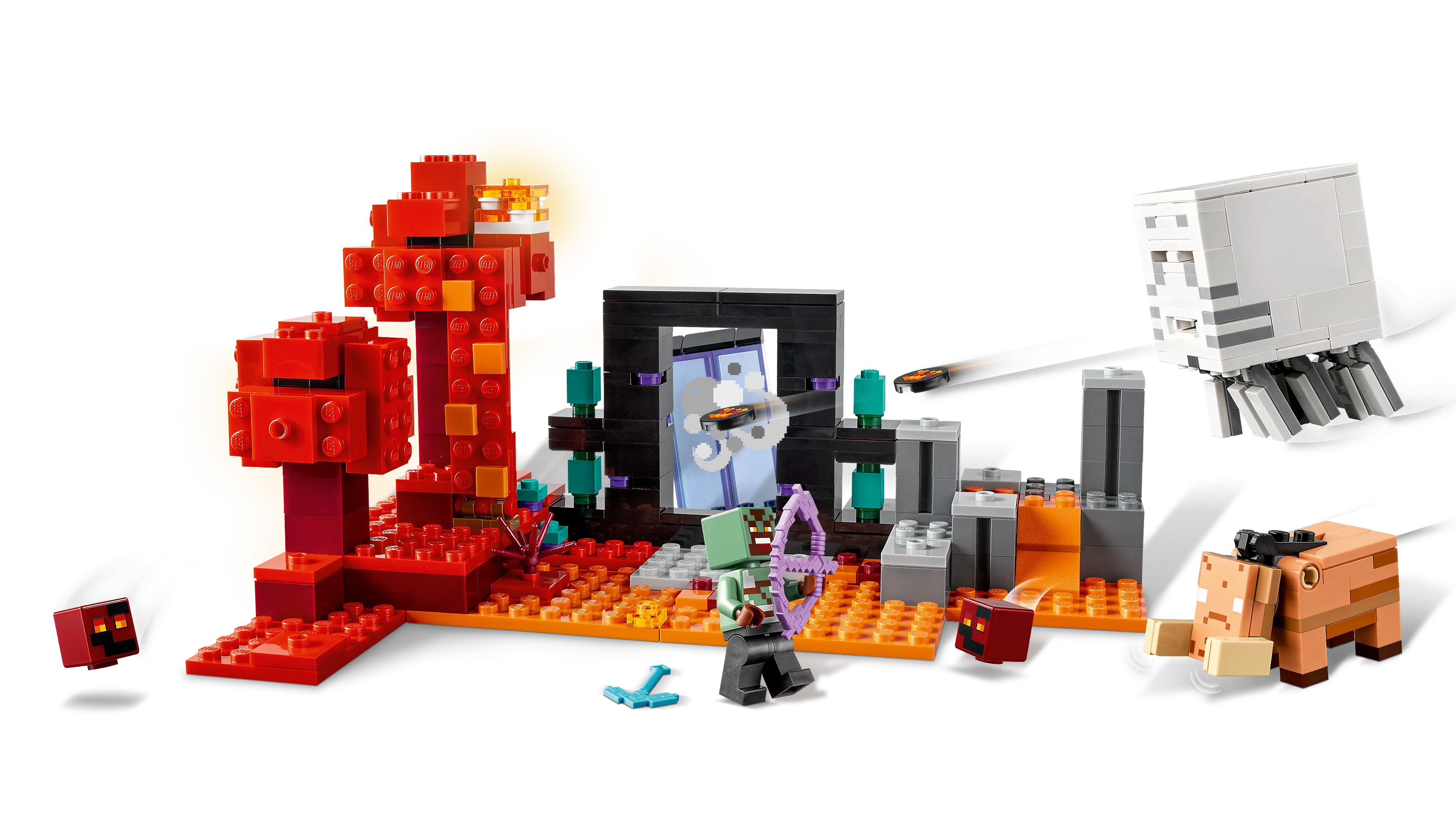 Lego the nether portal hotsell