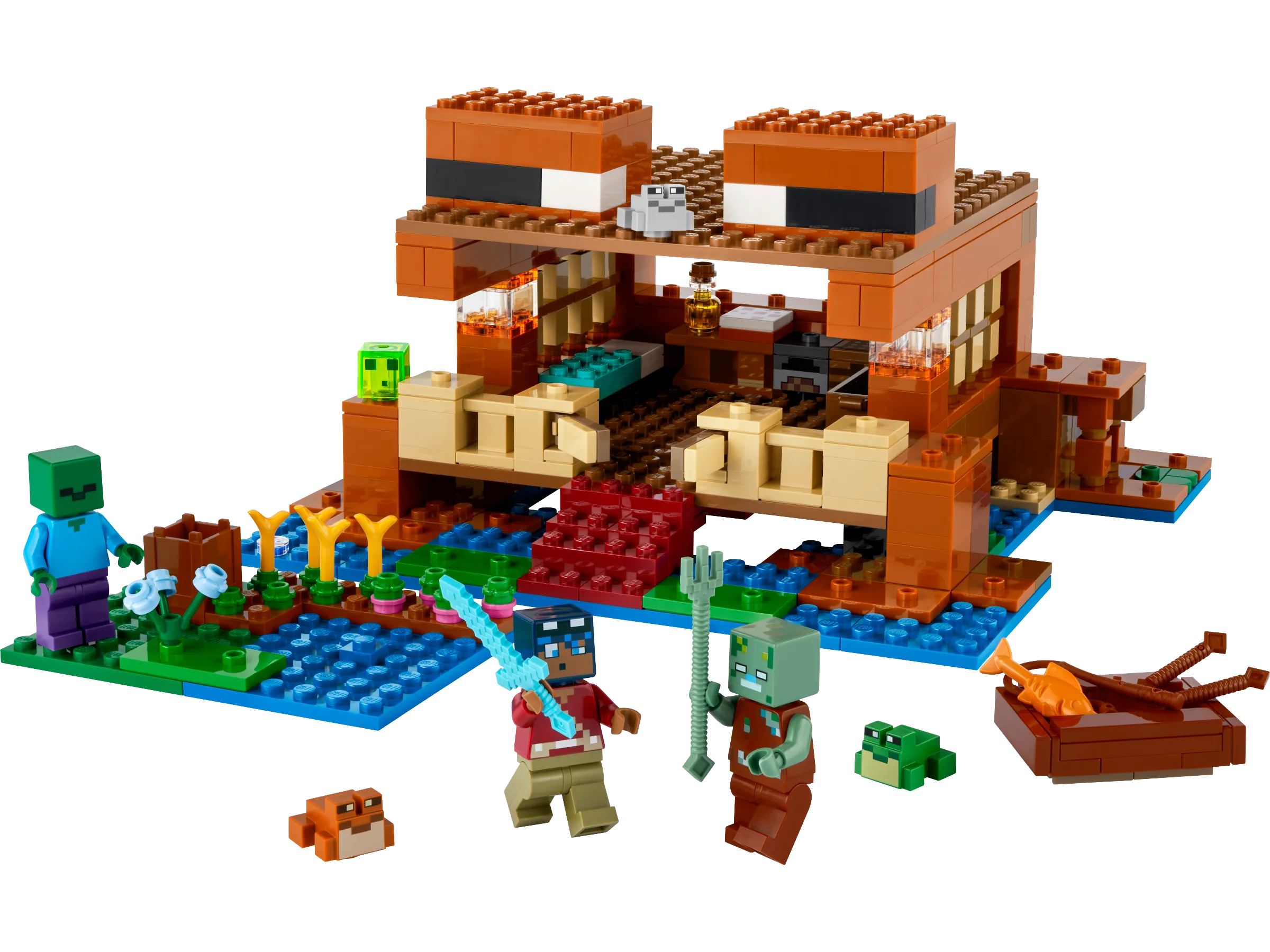 LEGO Minecraft The Frog House • Set 21256 • SetDB