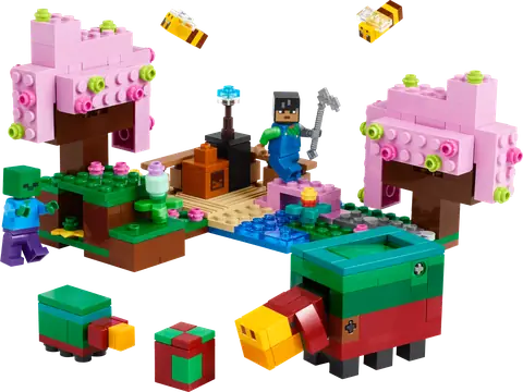 LEGO Minecraft The Cherry Blossom Garden • Set 21260 • SetDB