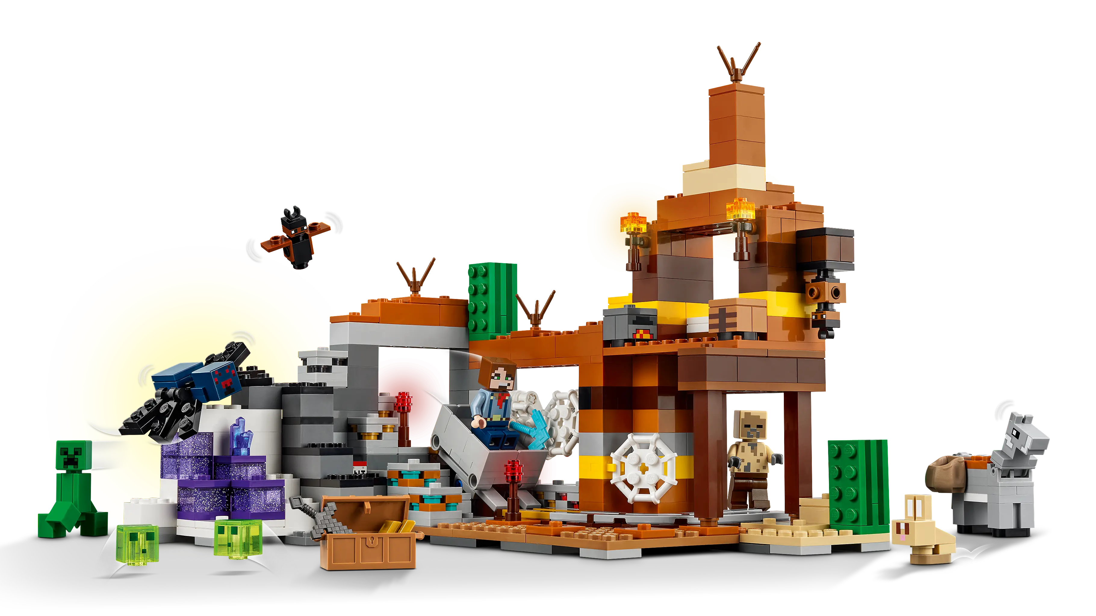 LEGO Minecraft The Badlands Mineshaft • Set 21263 • SetDB