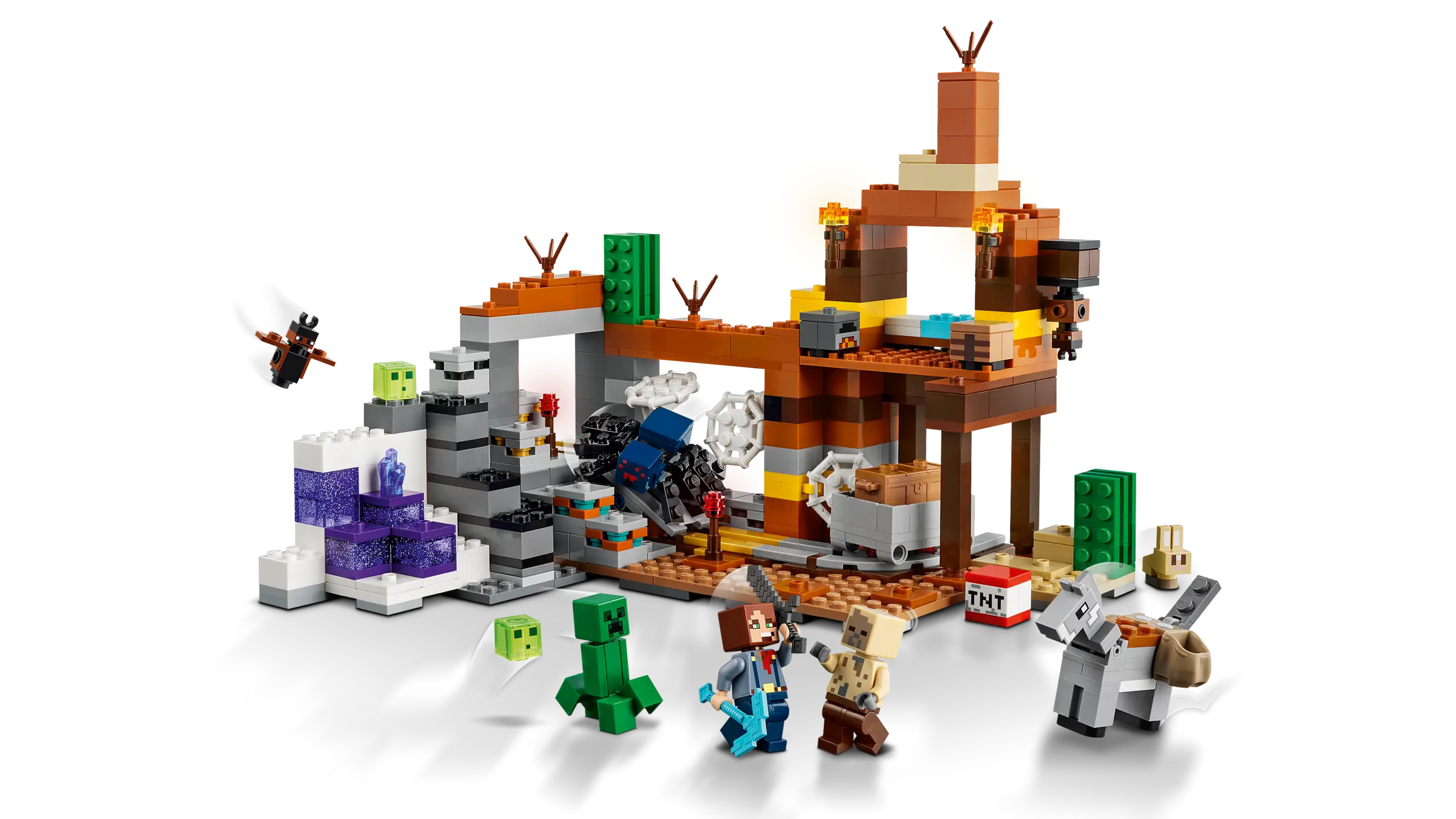 LEGO Minecraft The Badlands Mineshaft • Set 21263 • SetDB