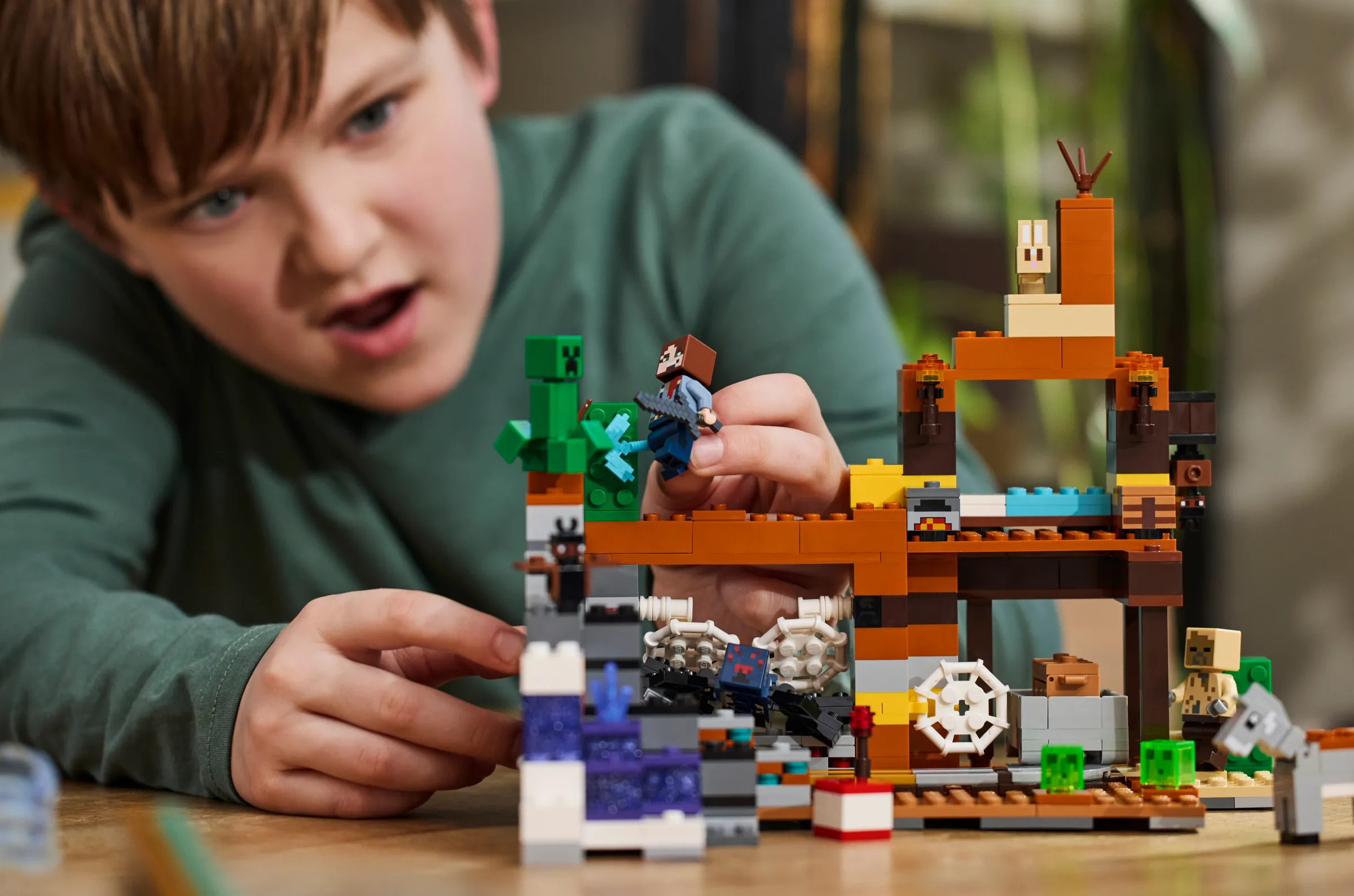 LEGO Minecraft The Badlands Mineshaft • Set 21263 • SetDB