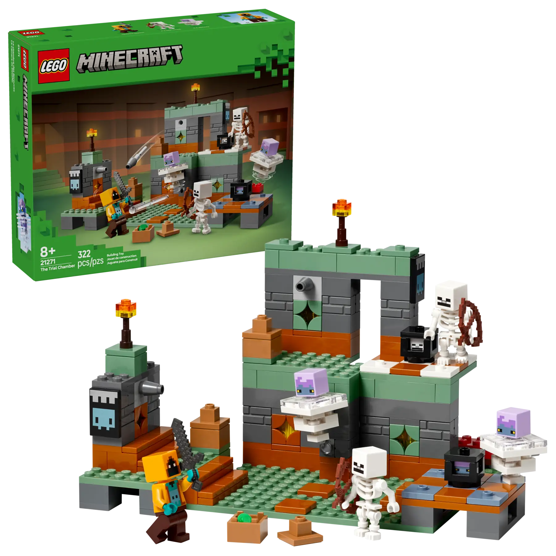 LEGO Minecraft The Trial Chamber • Set 21271 • SetDB