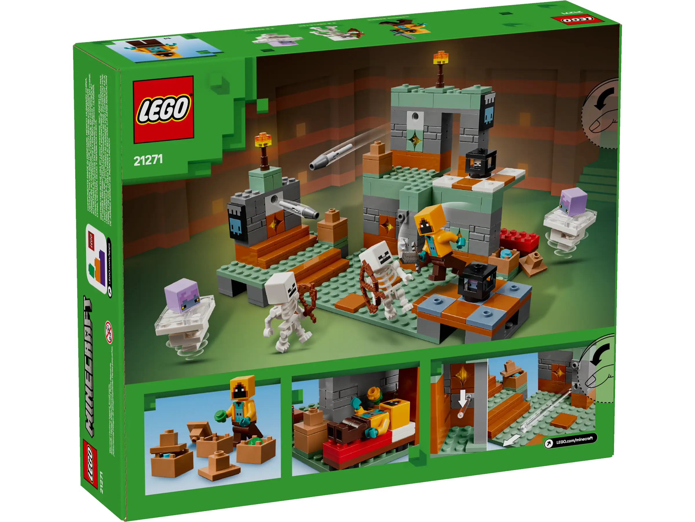 LEGO Minecraft The Trial Chamber • Set 21271 • SetDB