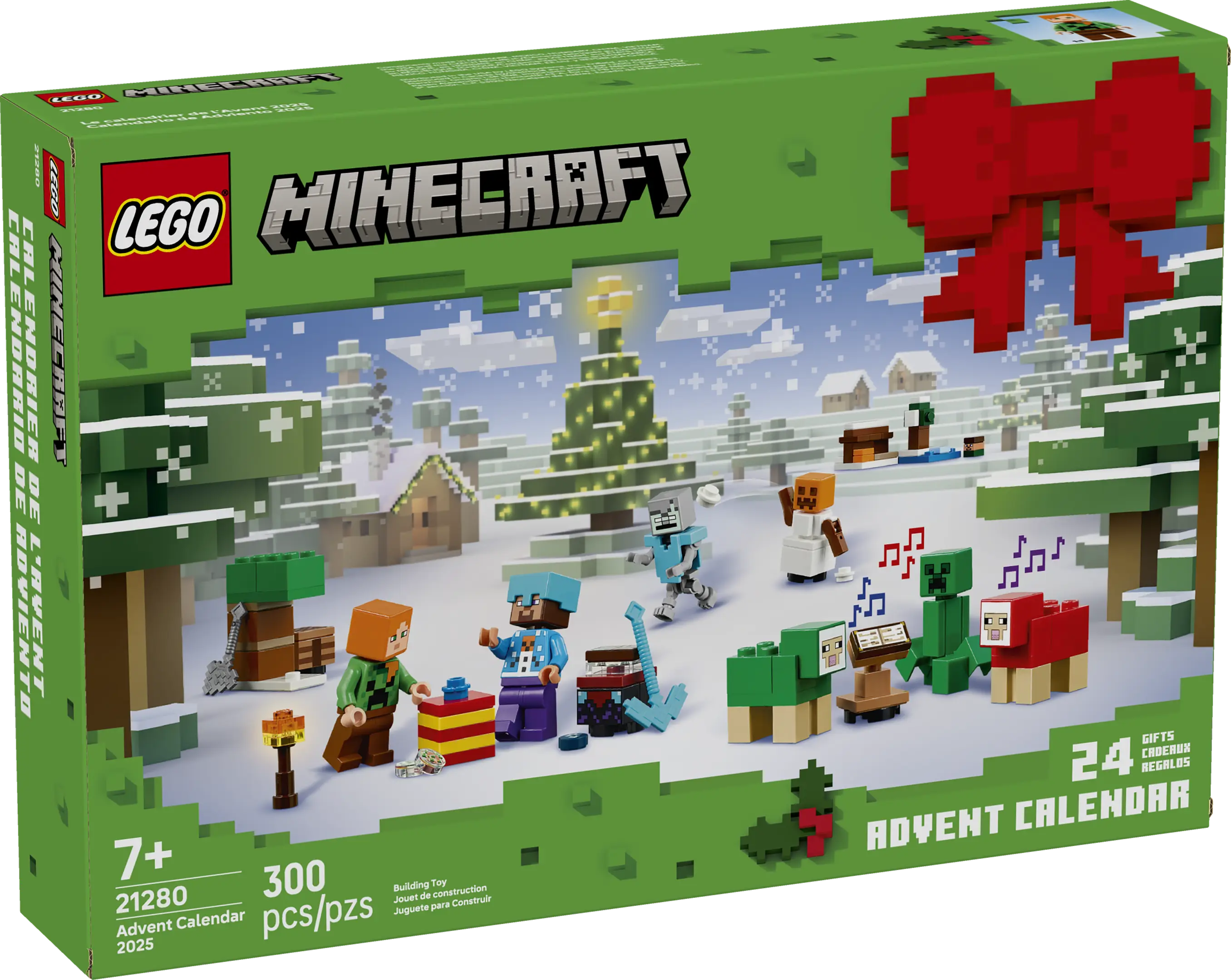 LEGO Minecraft Advent Calendar 2025 • Set 21280 • SetDB
