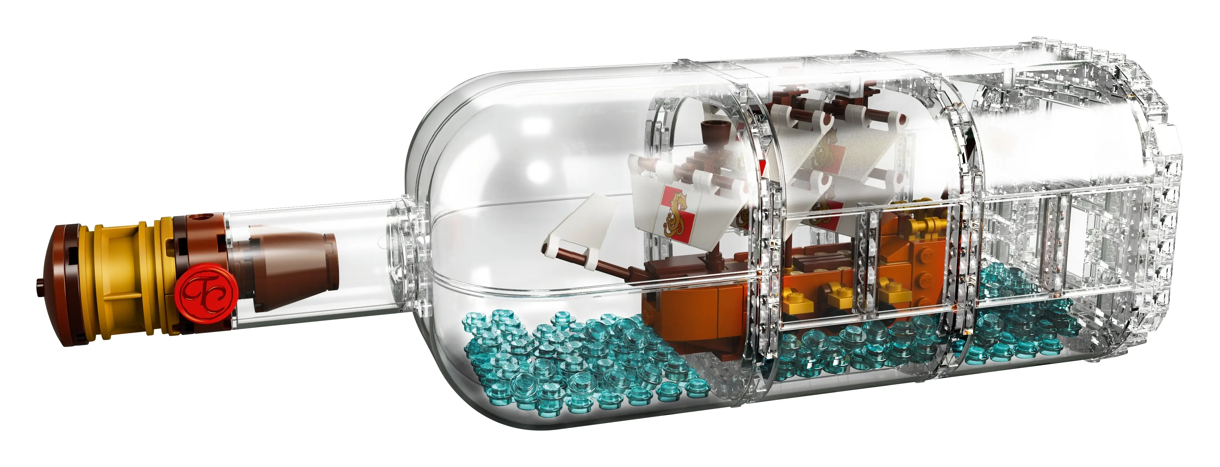 LEGO Ideas Ship in a Bottle • Set 21313 • SetDB