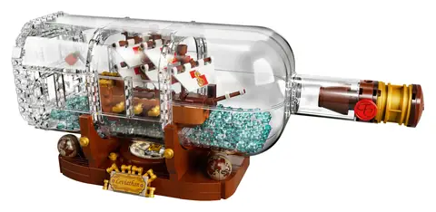 LEGO Ideas Ship in a Bottle • Set 92177 • SetDB